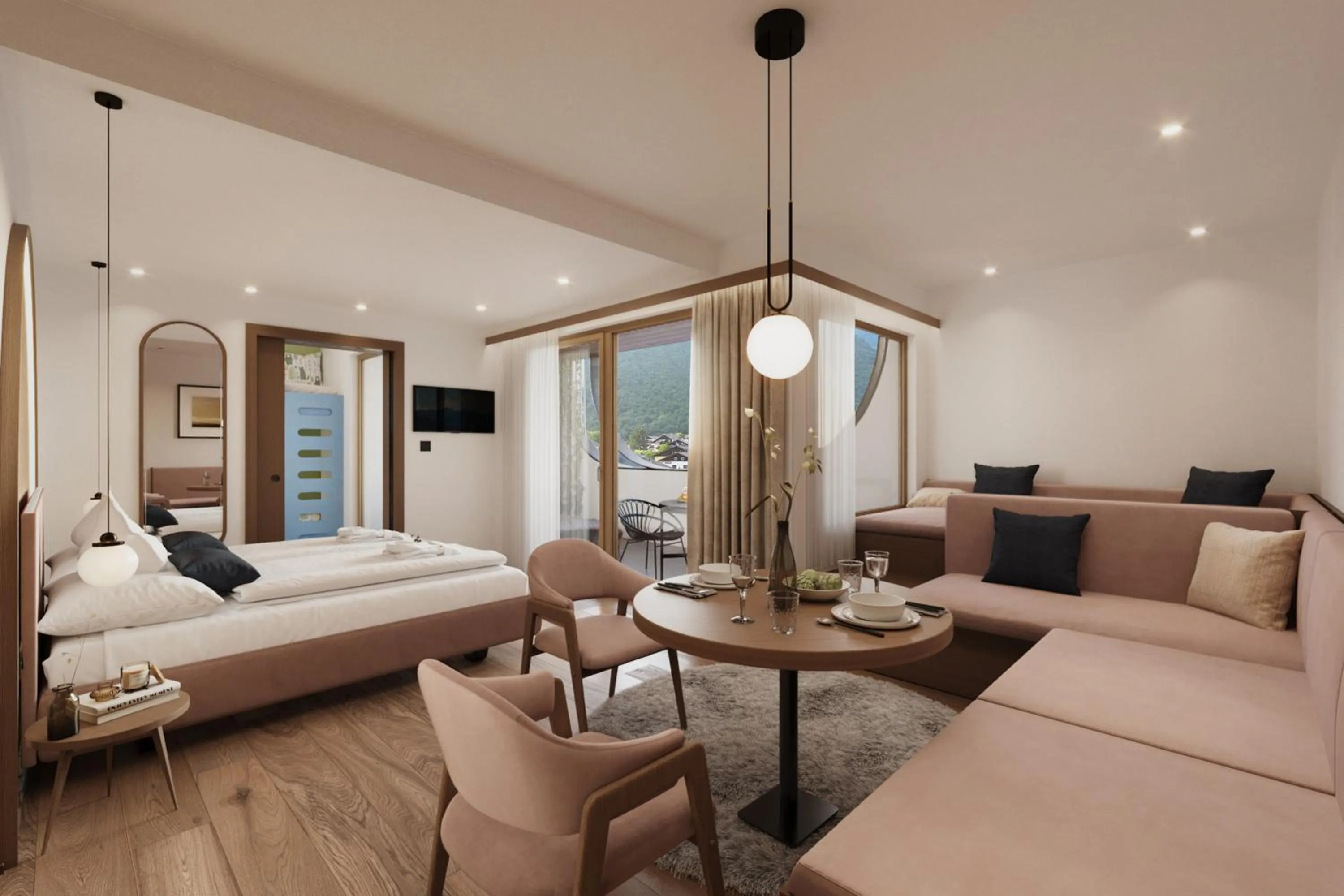 Bed in Amaris Suites