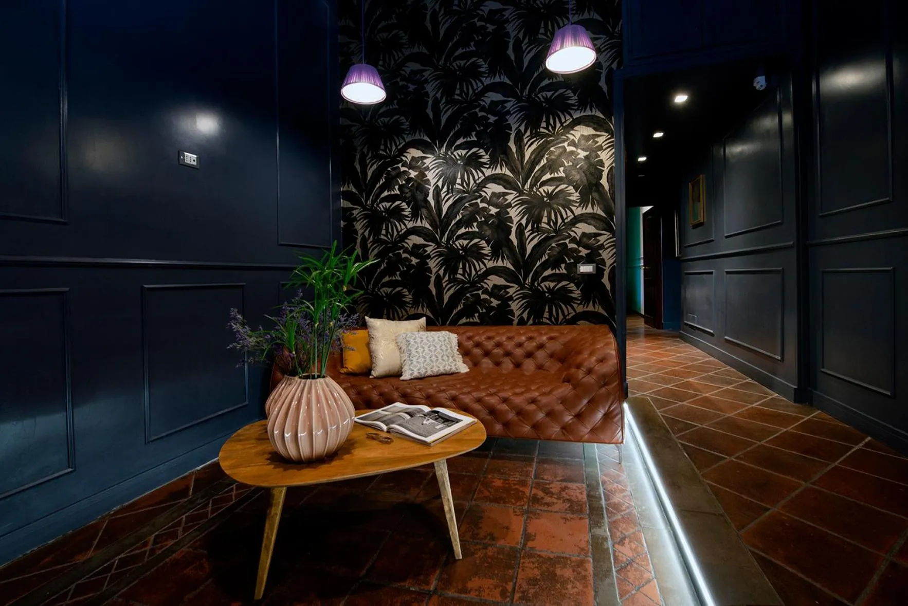 Communal lounge/ TV room in Town House Campo De Fiori