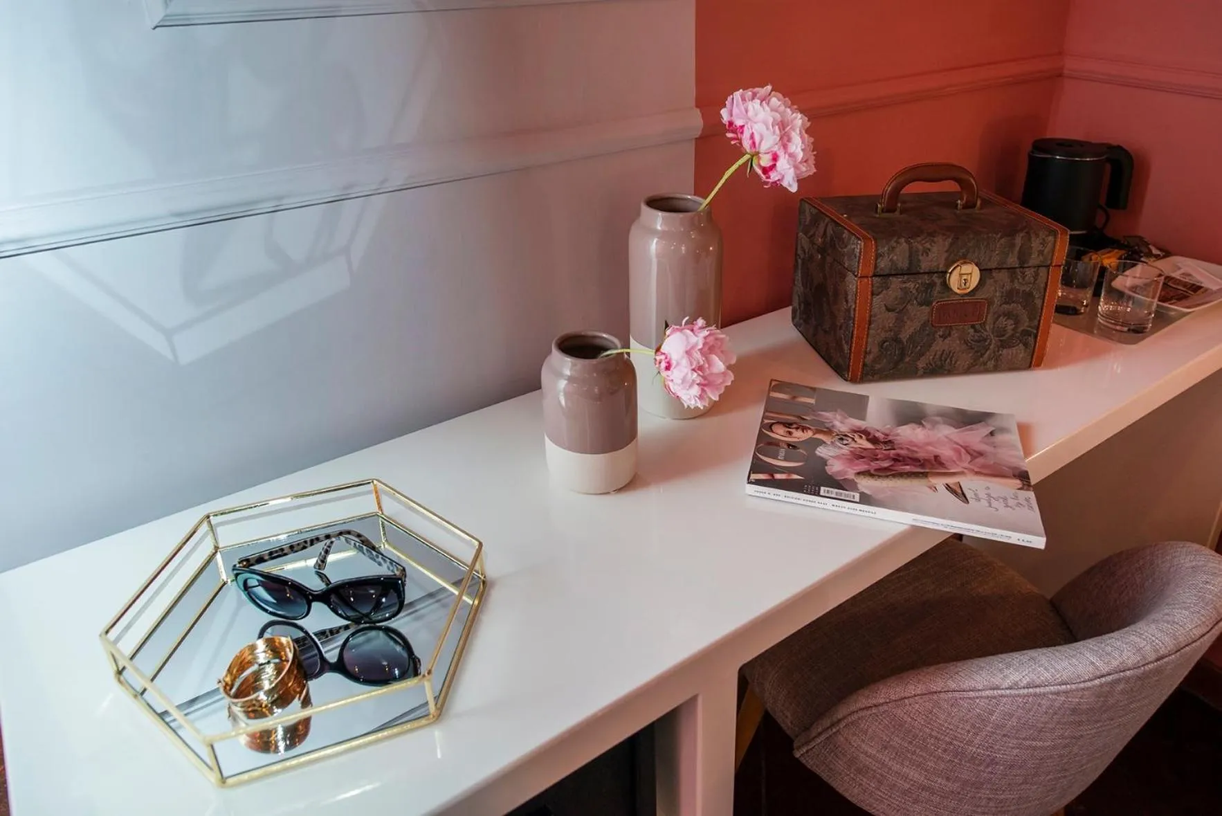 Coffee/tea facilities in Town House Campo De Fiori