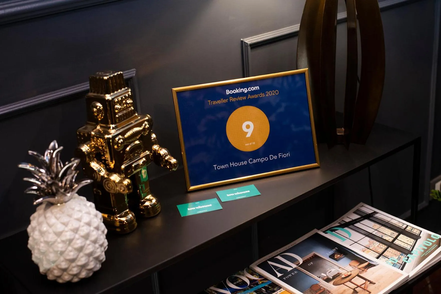 Lobby or reception in Town House Campo De Fiori