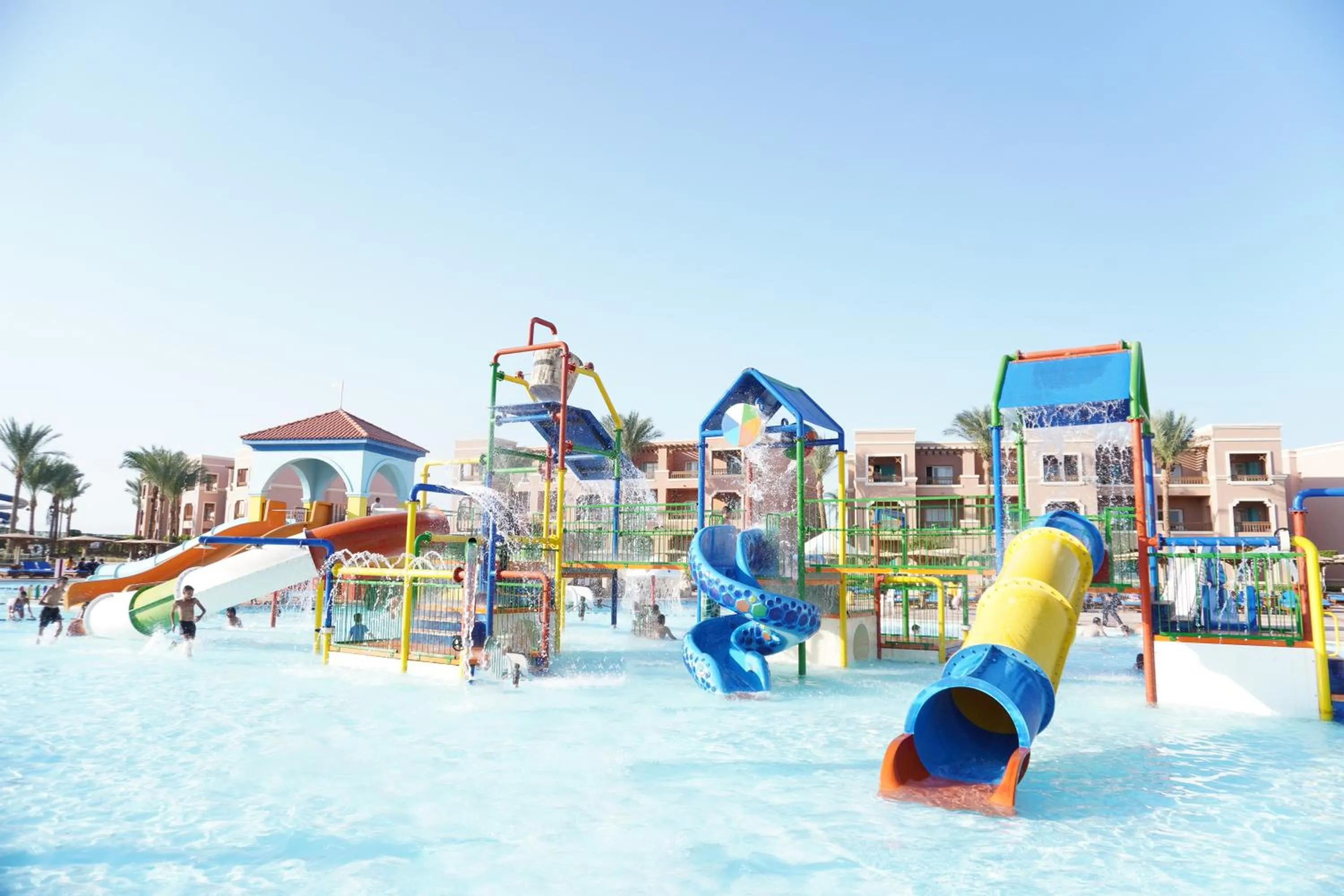 Aqua park in Charmillion Club Aquapark