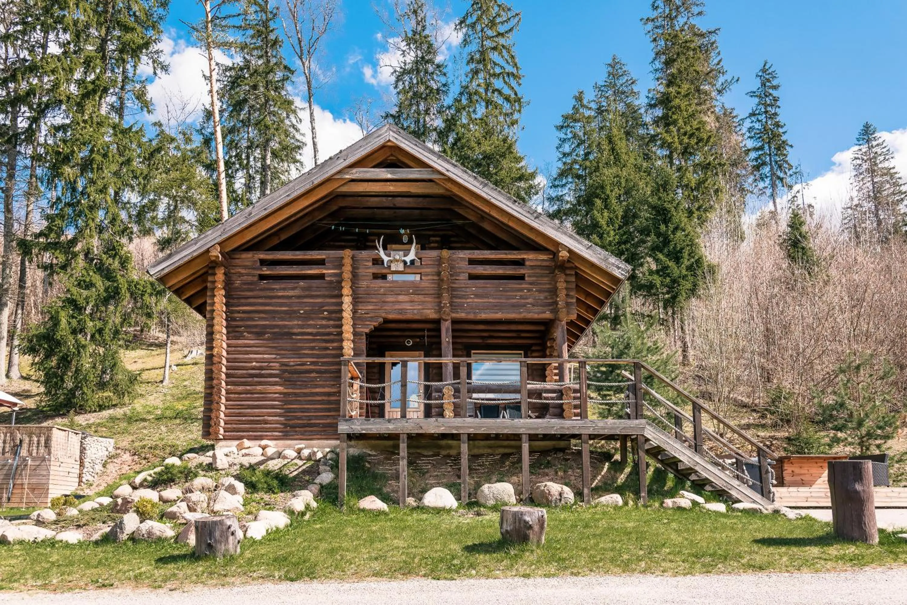 Property building in Külmamäe puhkemaja