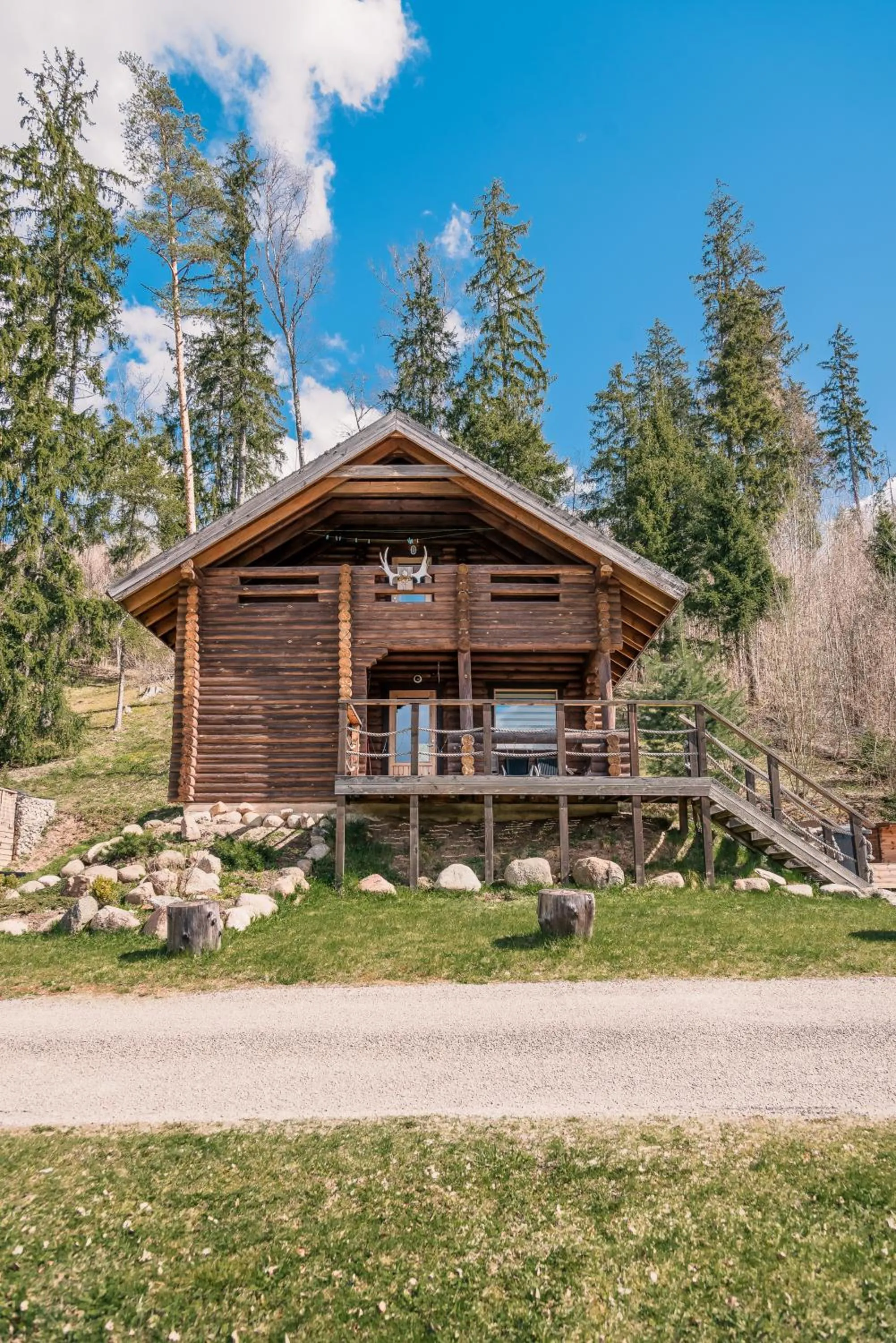 Property building in Külmamäe puhkemaja