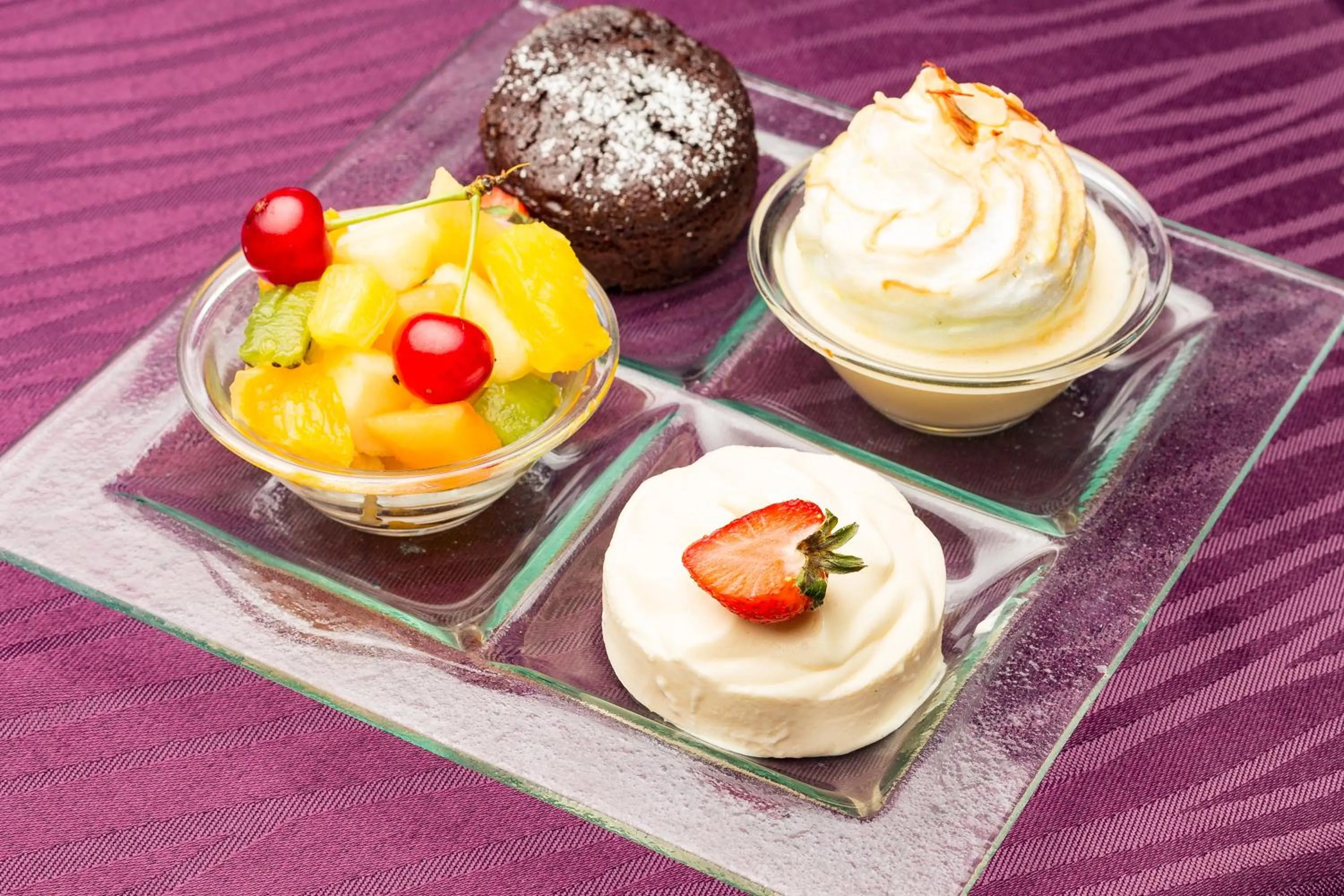 Food close-up in Auberge du Grand Chêne