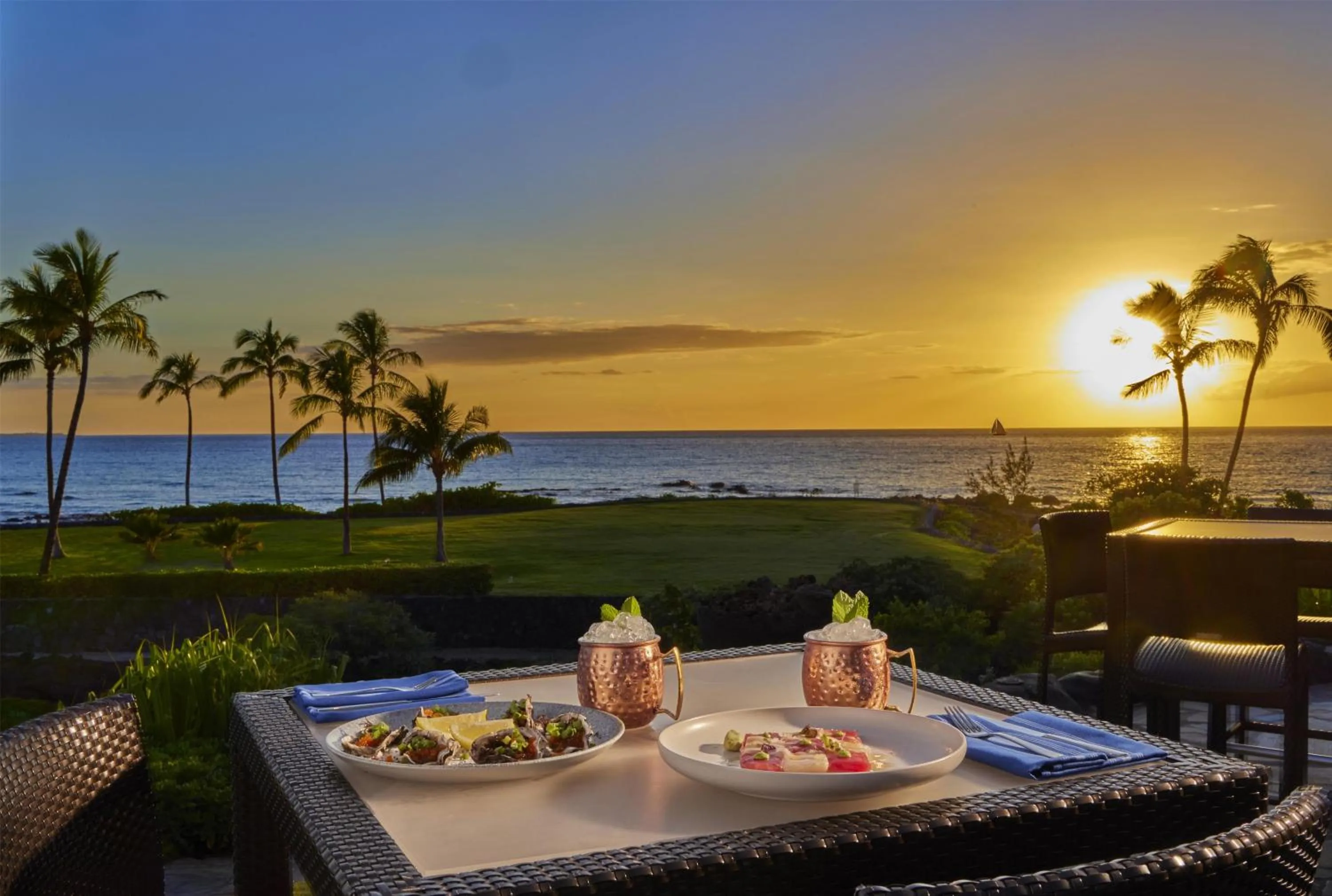 Restaurant/places to eat in Hilton Waikoloa Village