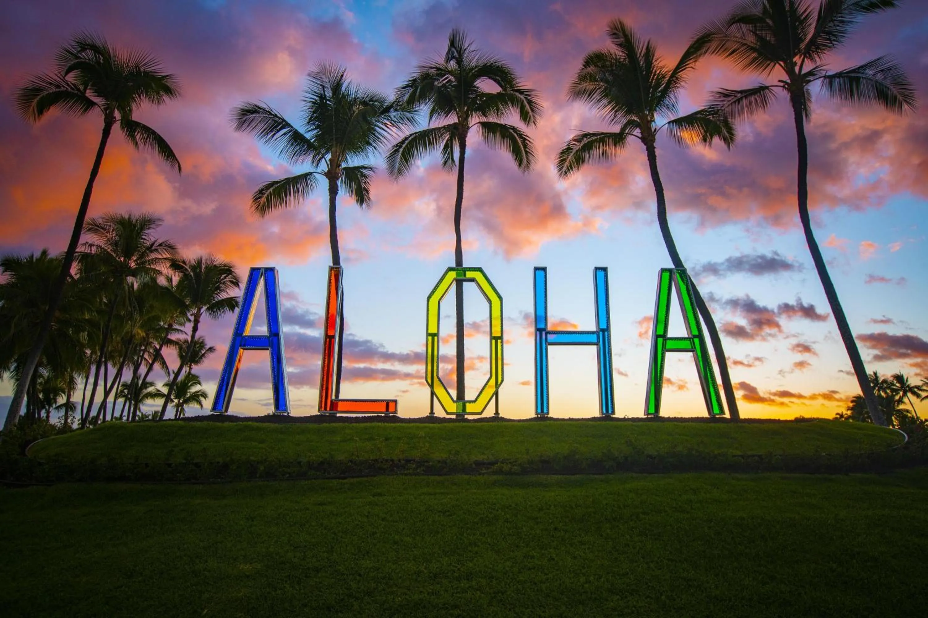 Garden in Hilton Waikoloa Village