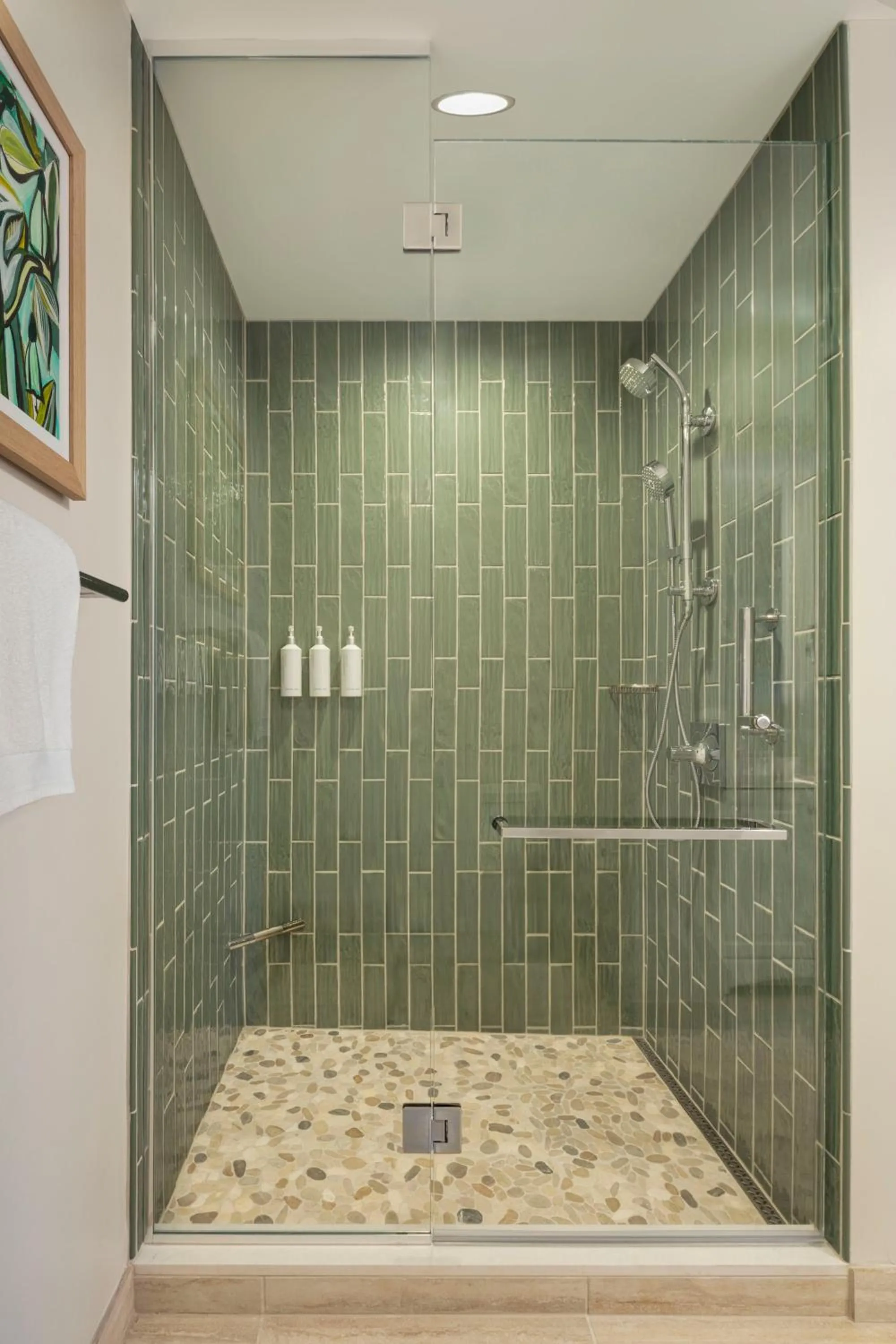 Shower in Hilton Waikoloa Village