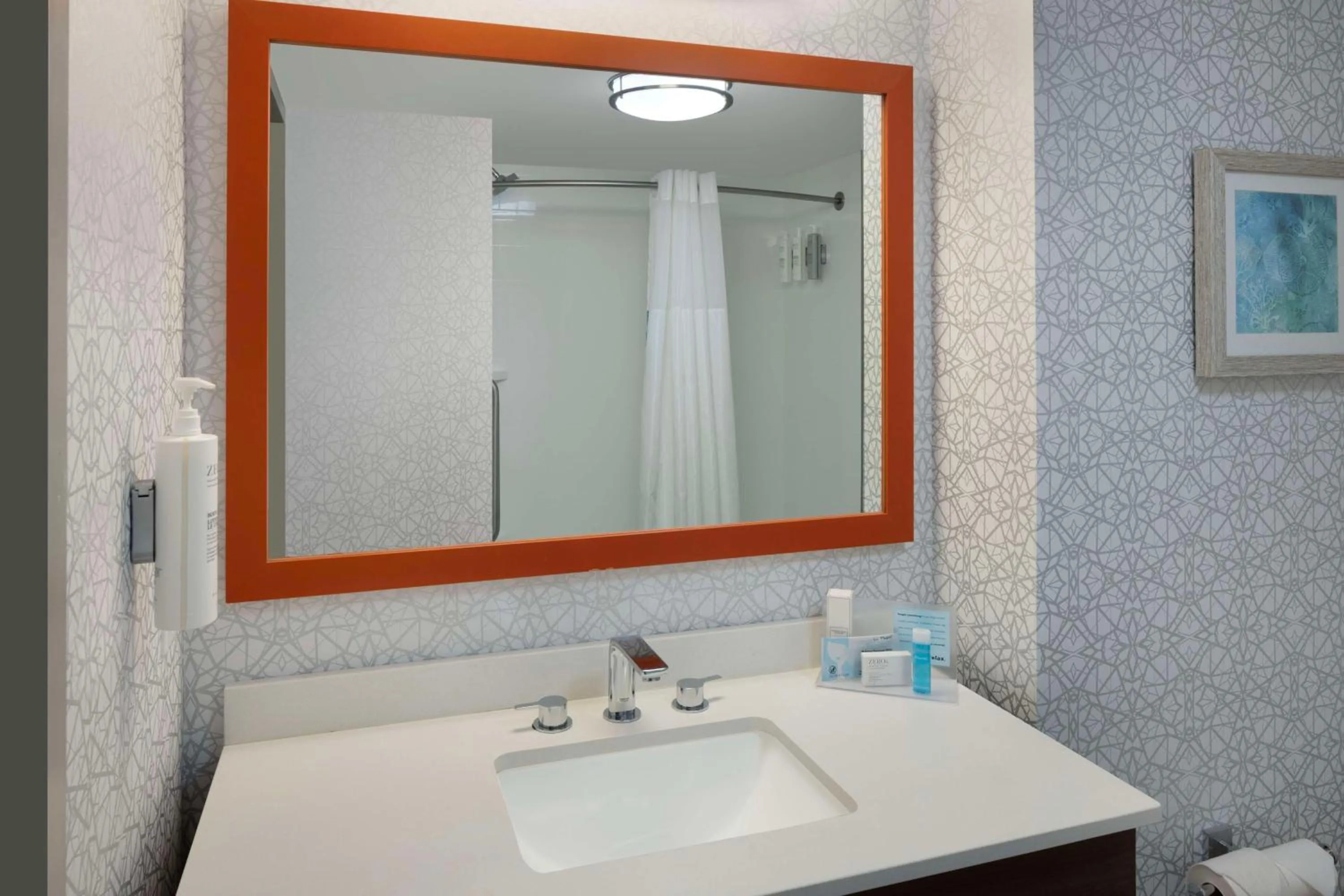 Bathroom in Hampton Inn & Suites Myrtle Beach Oceanfront