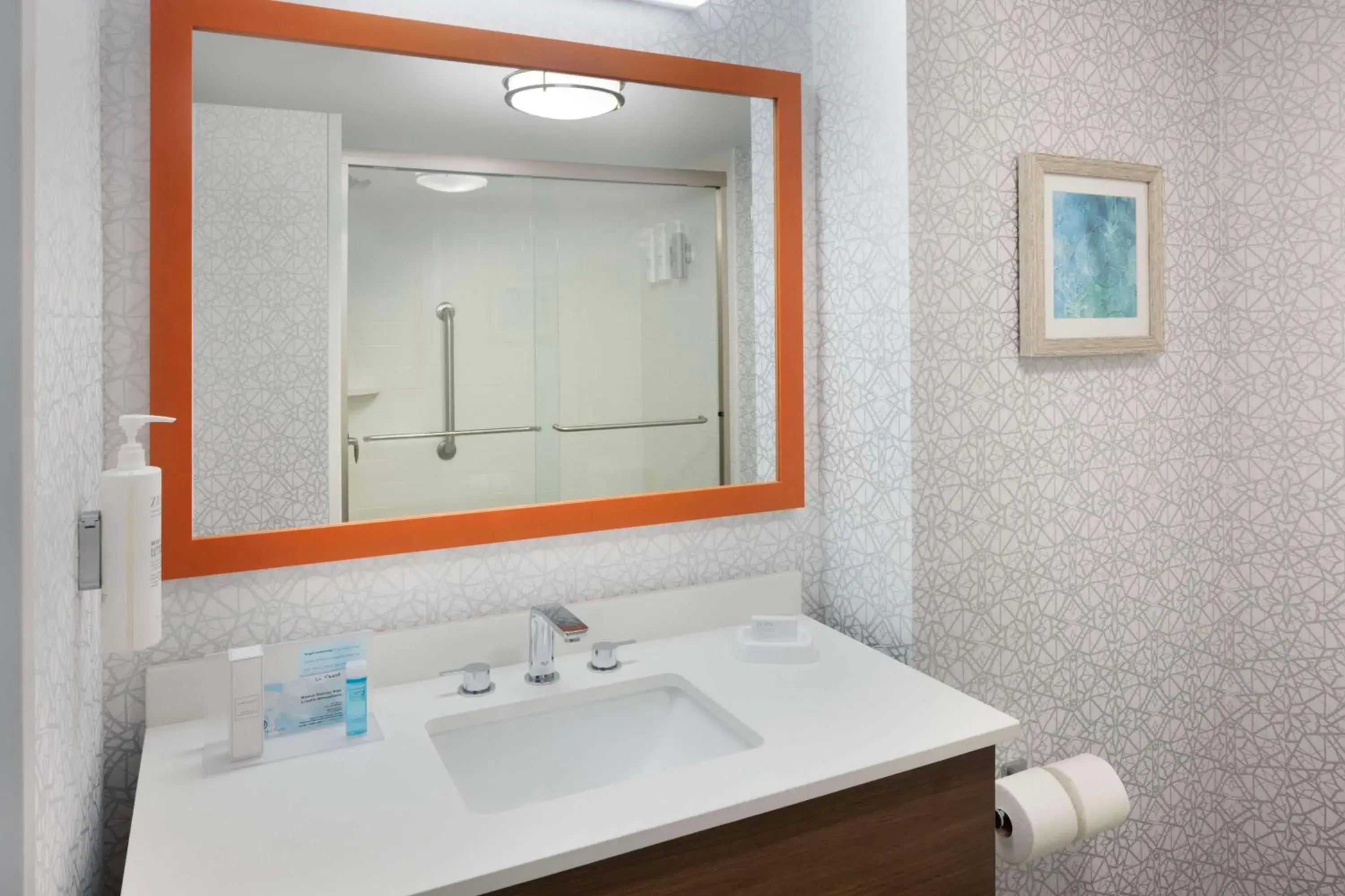 1 King Oceanfront w/Walk-in Shower in Hampton Inn & Suites Myrtle Beach Oceanfront 1 King Oceanfront w/Walk-in Shower in Hampton Inn & Suites Myrtle Beach Oceanfront