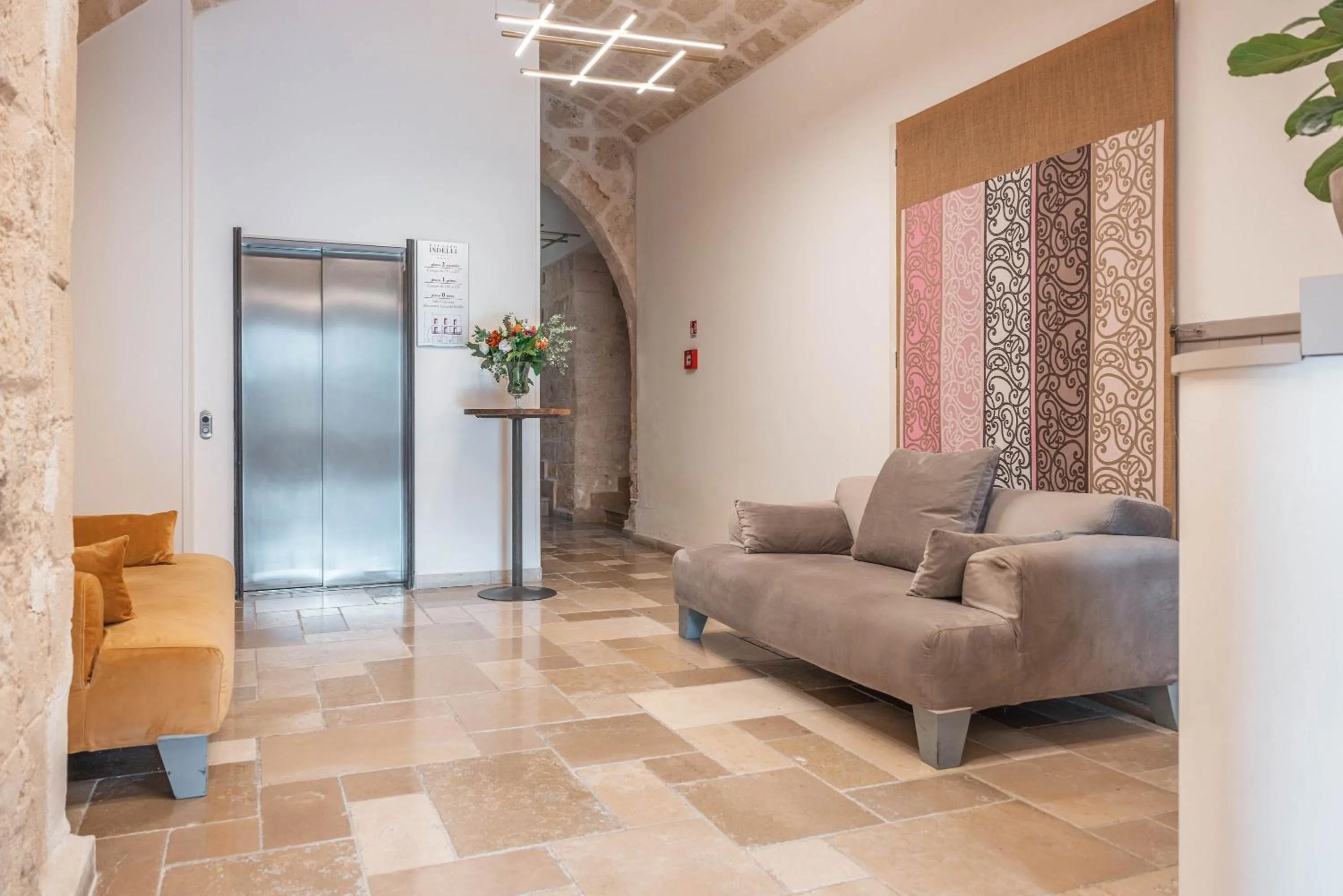 Lobby or reception in Palazzo Indelli