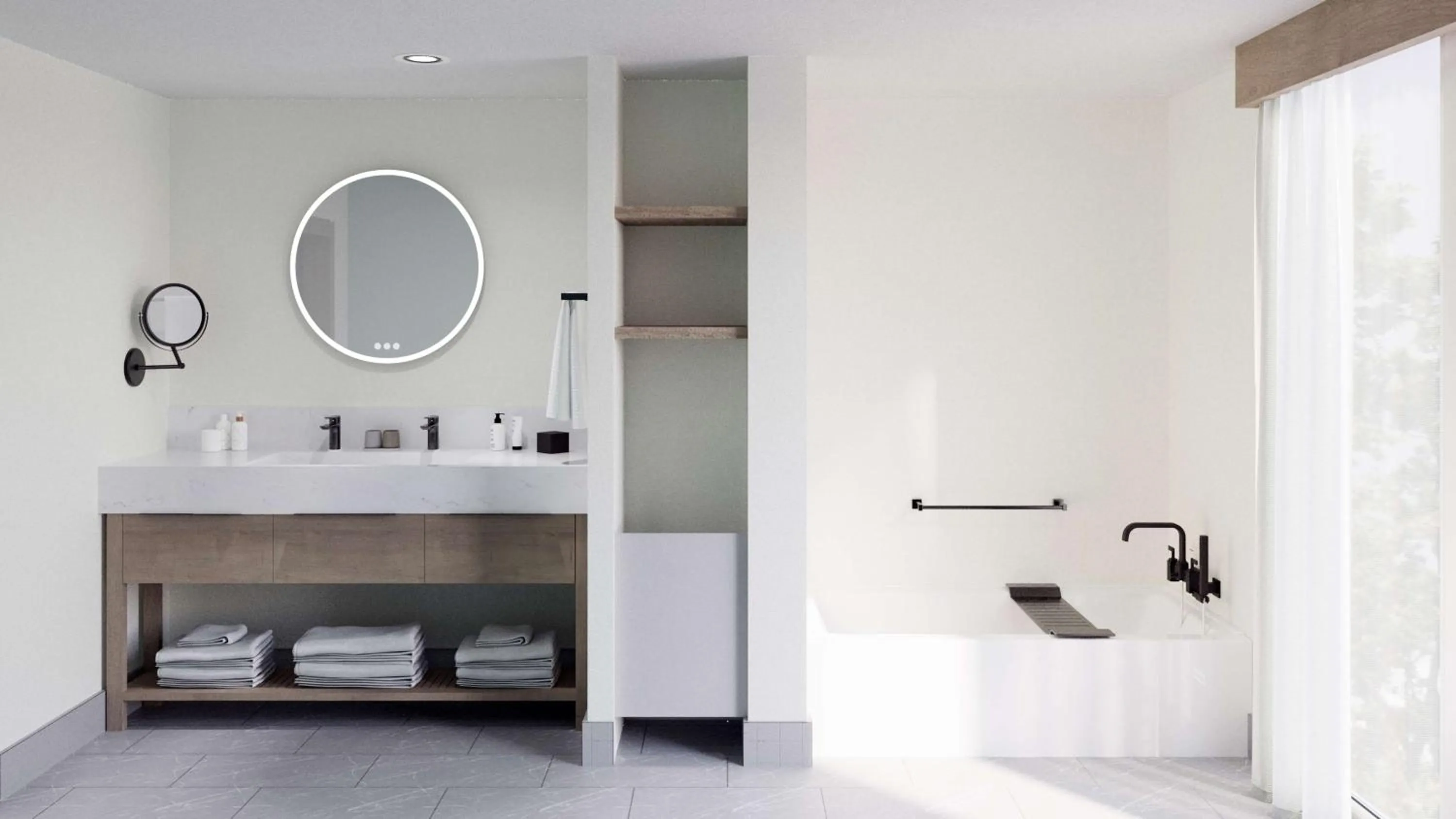 Bathroom in Embassy Suites by Hilton Napa Valley