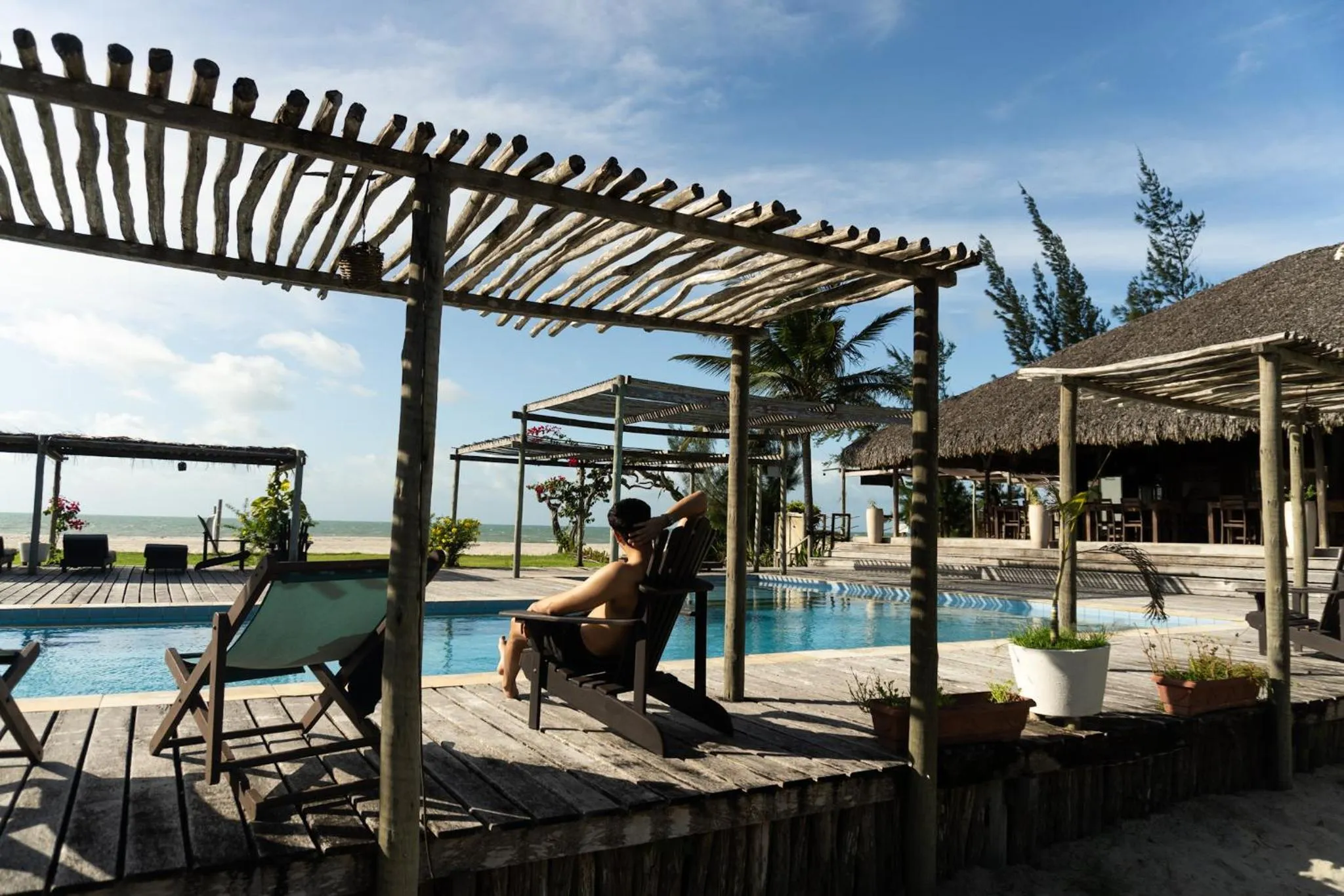 Pool view in Ventana Hotel