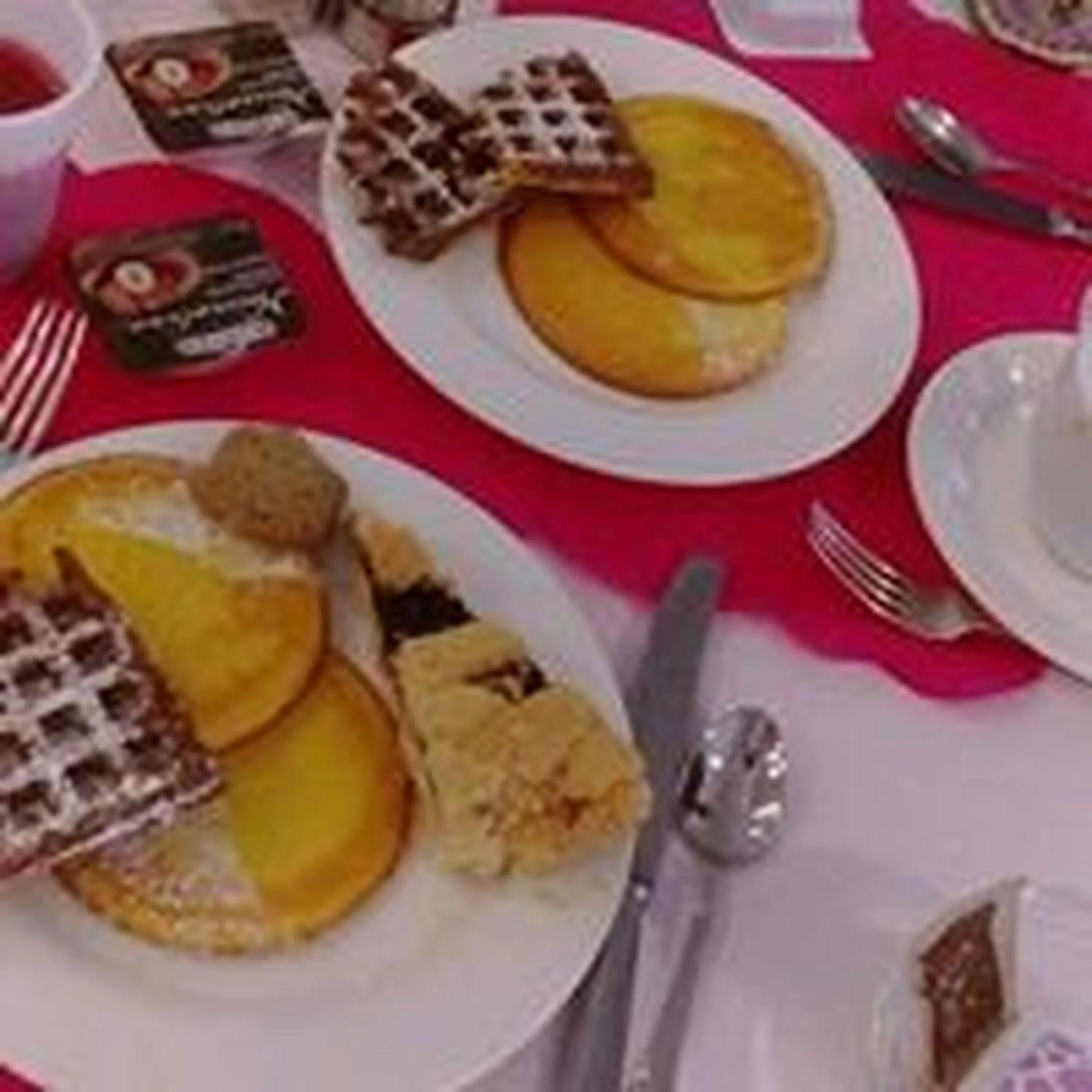 Continental breakfast in Hotel Cadiz