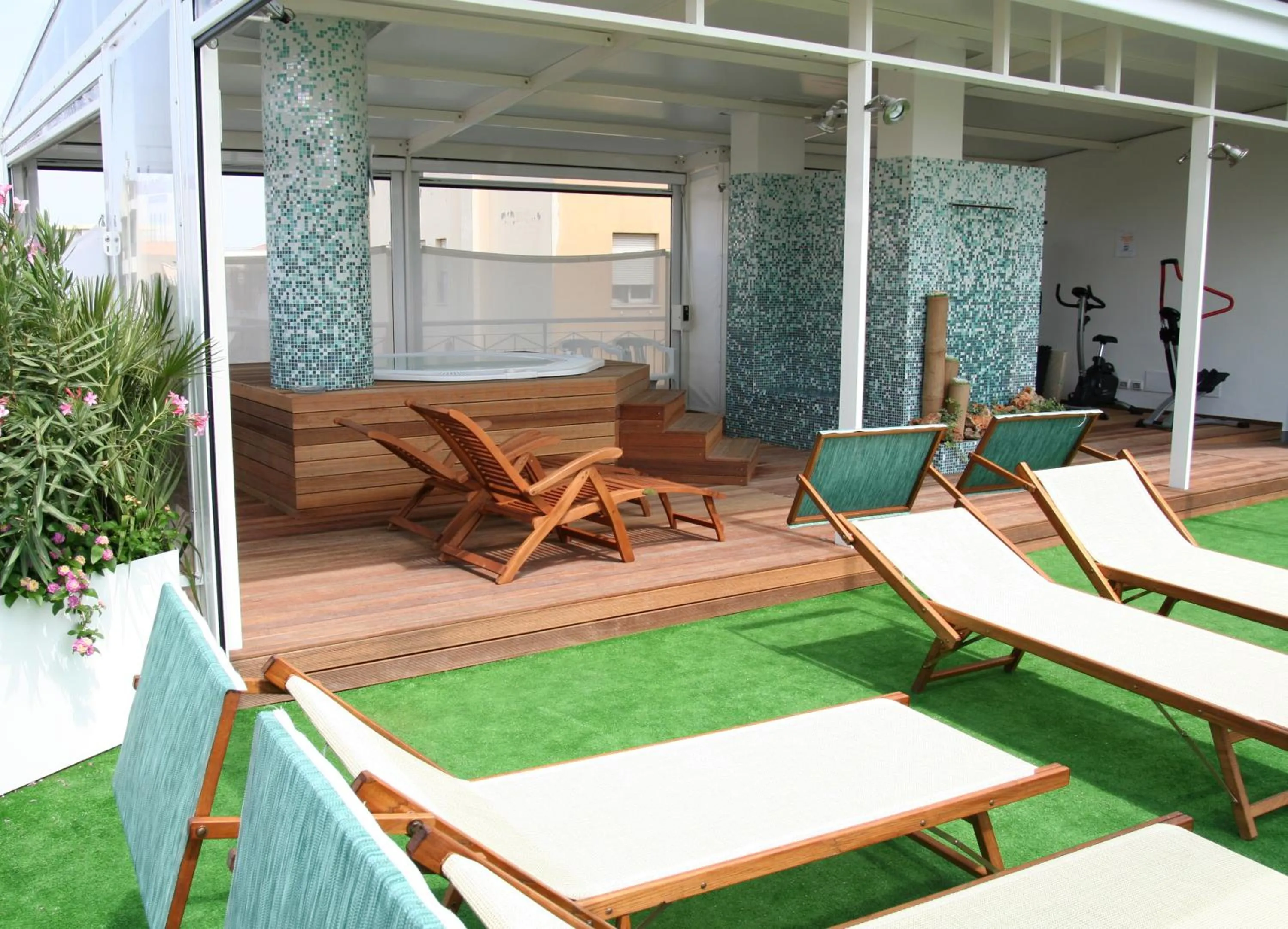 Fitness centre/facilities in Hotel Cadiz