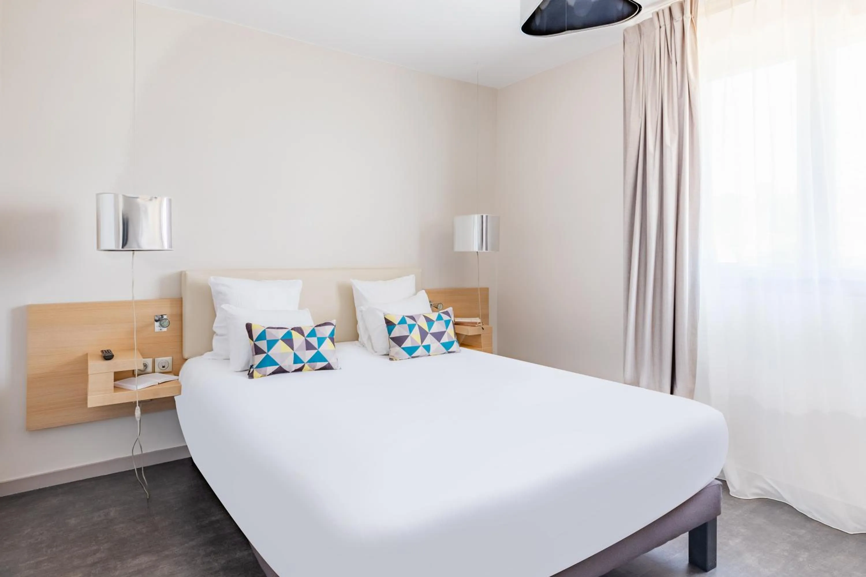 Bed in Appart’City Confort Lyon Cité Internationale