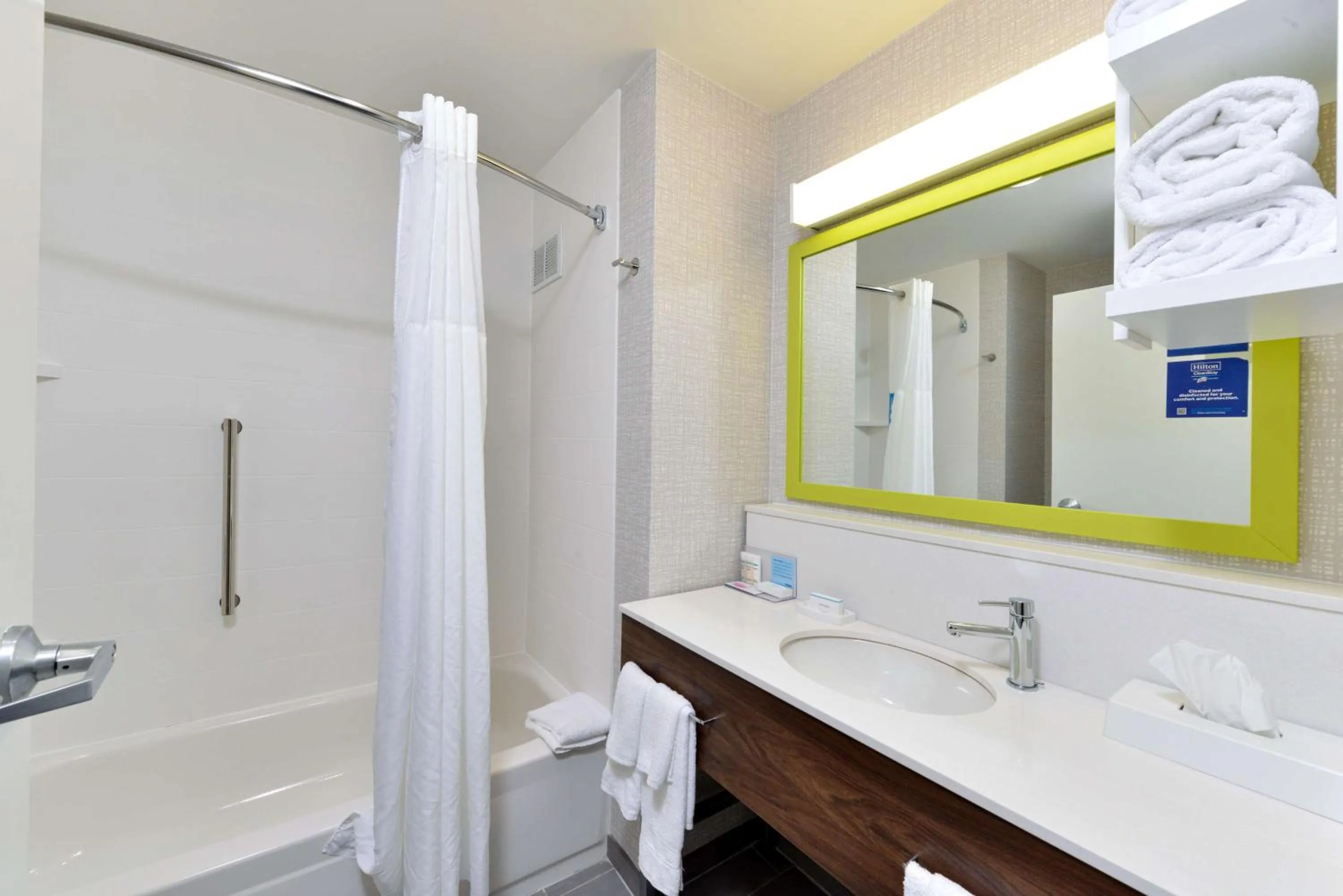 Bathroom in Hampton Inn by Hilton Panama City Beach