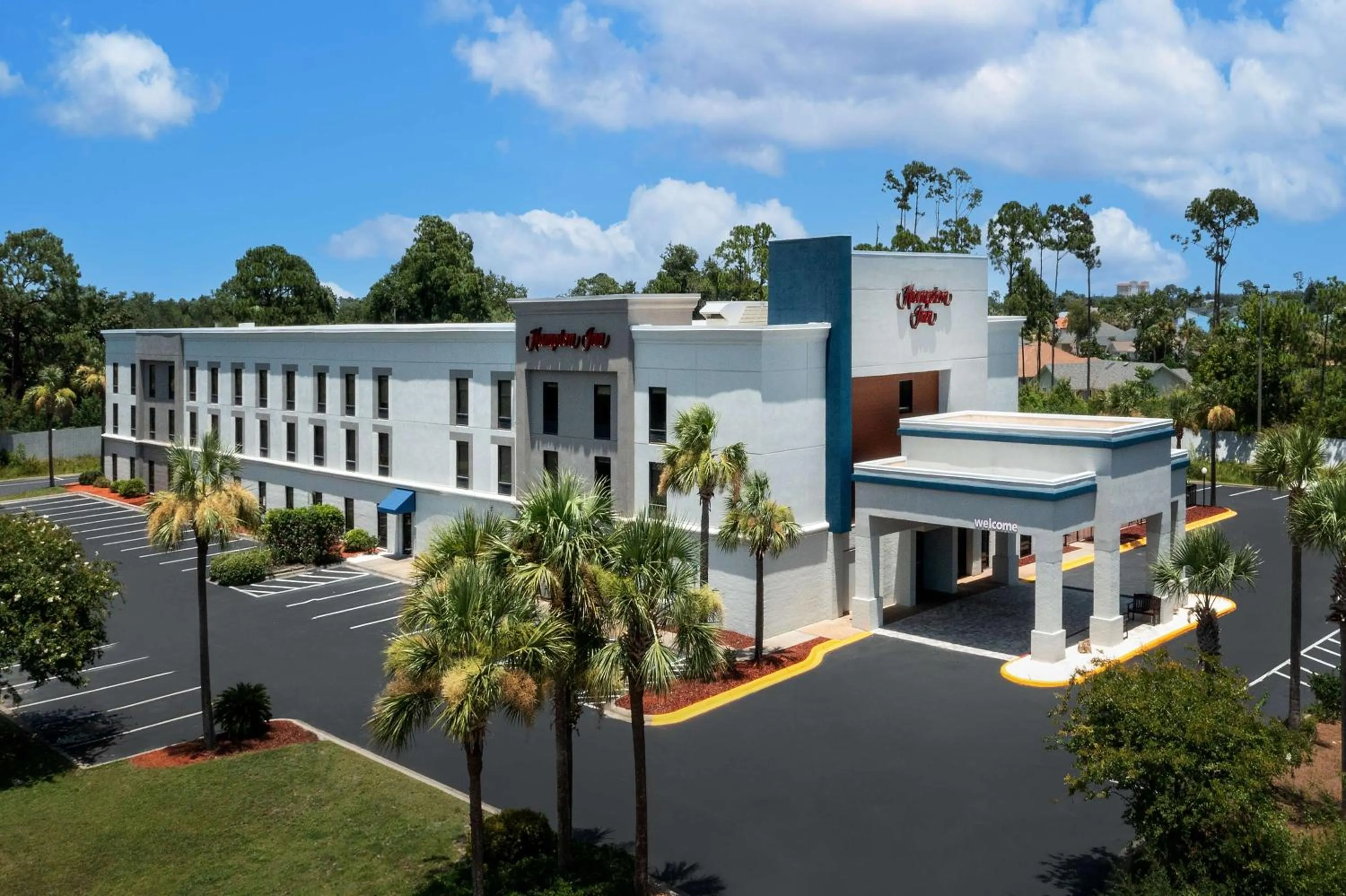 Property building in Hampton Inn by Hilton Panama City Beach