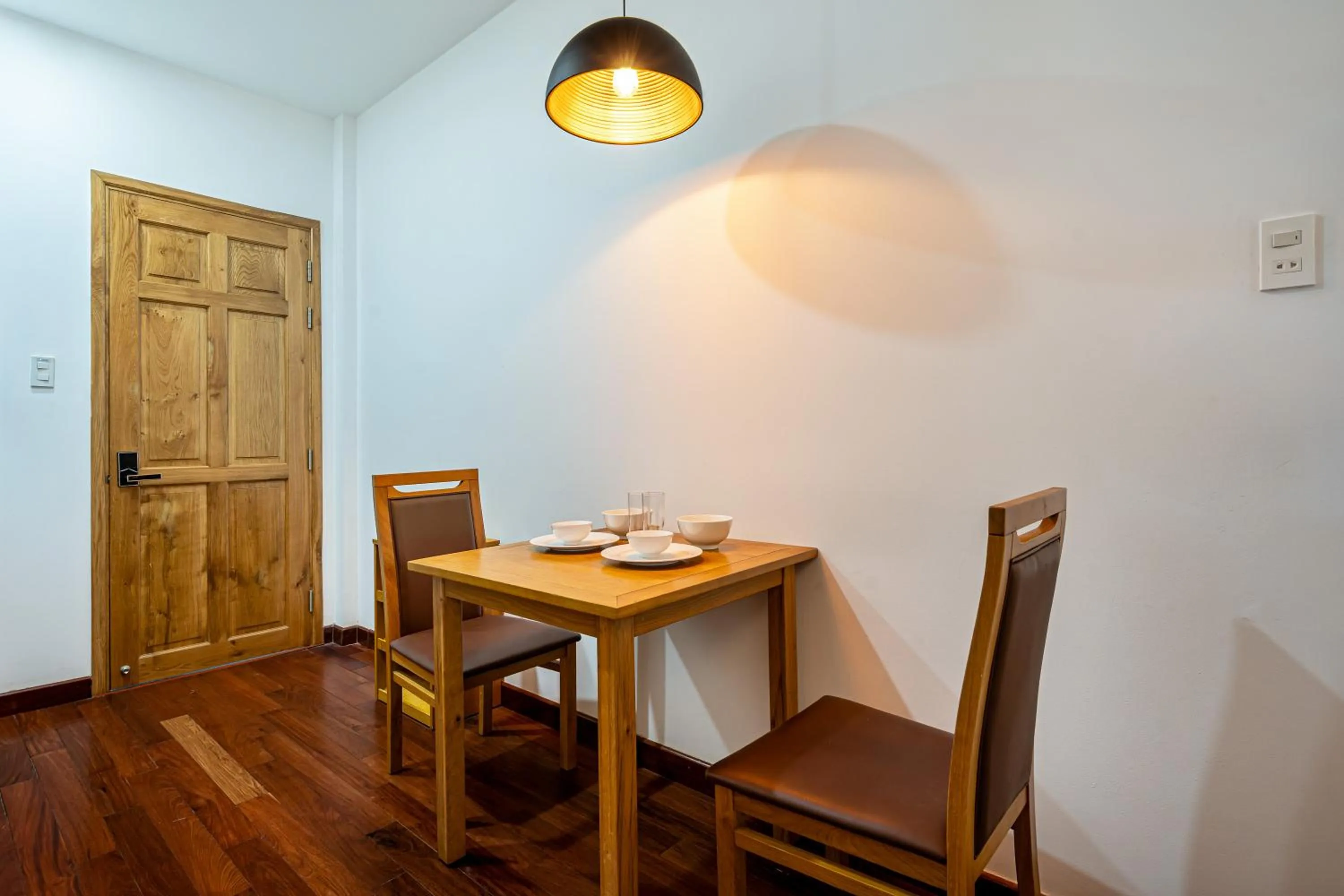 Dining area in SaigonOne Serviced Apartment