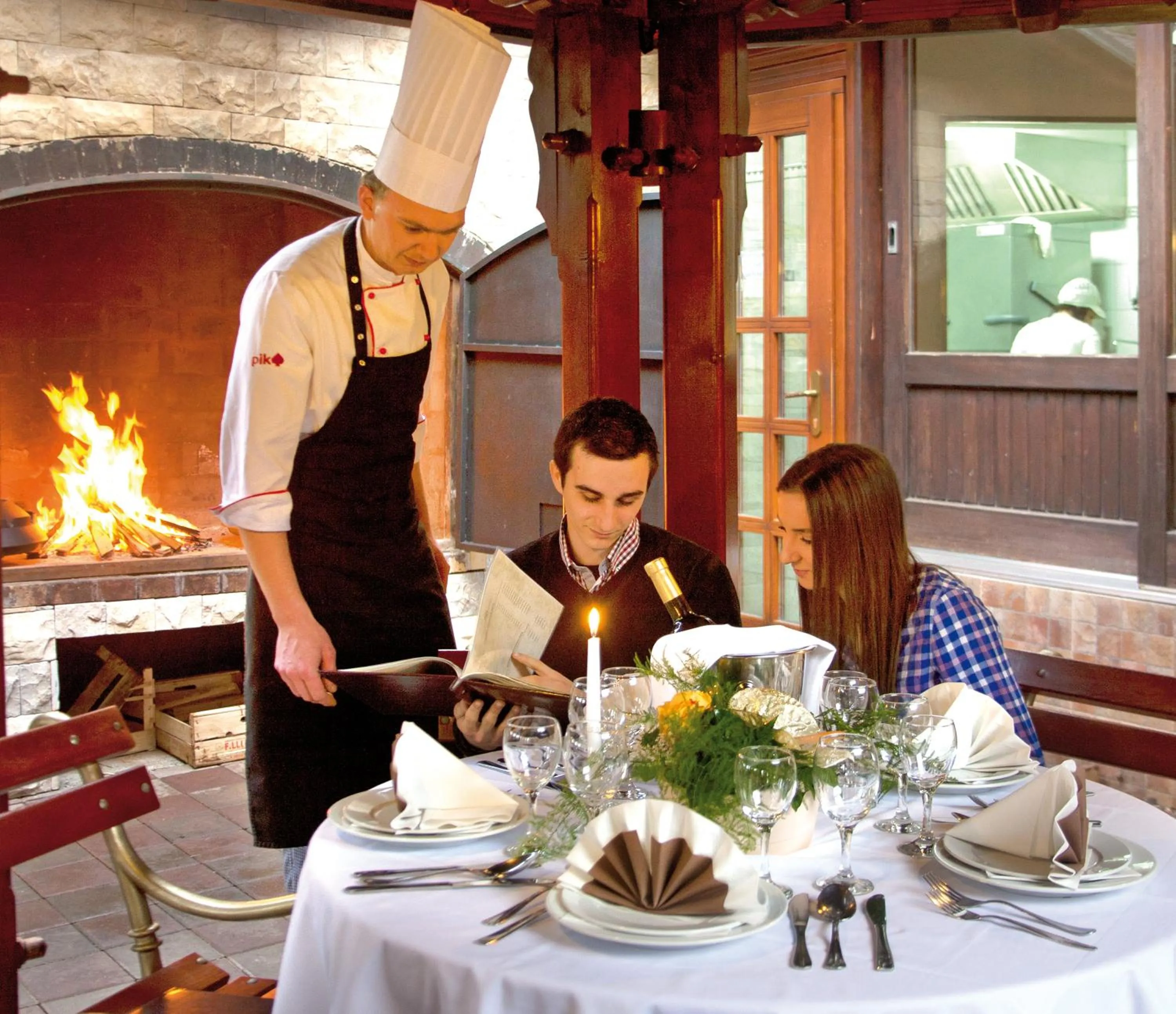 Restaurant/places to eat in Hotel Calypso