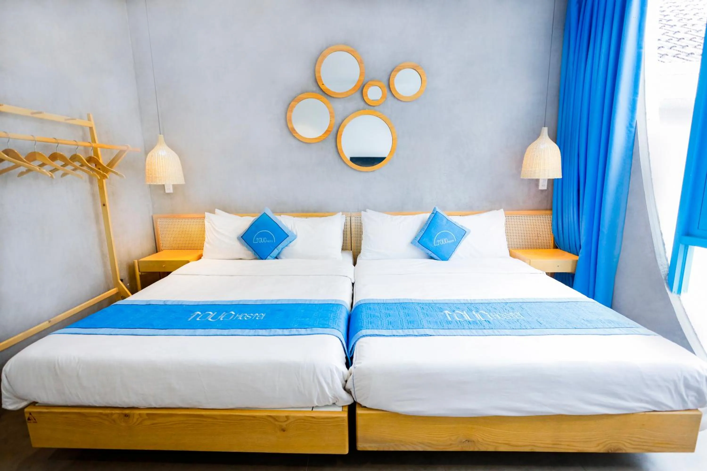 Bed in Tò Vò Hostel Huế