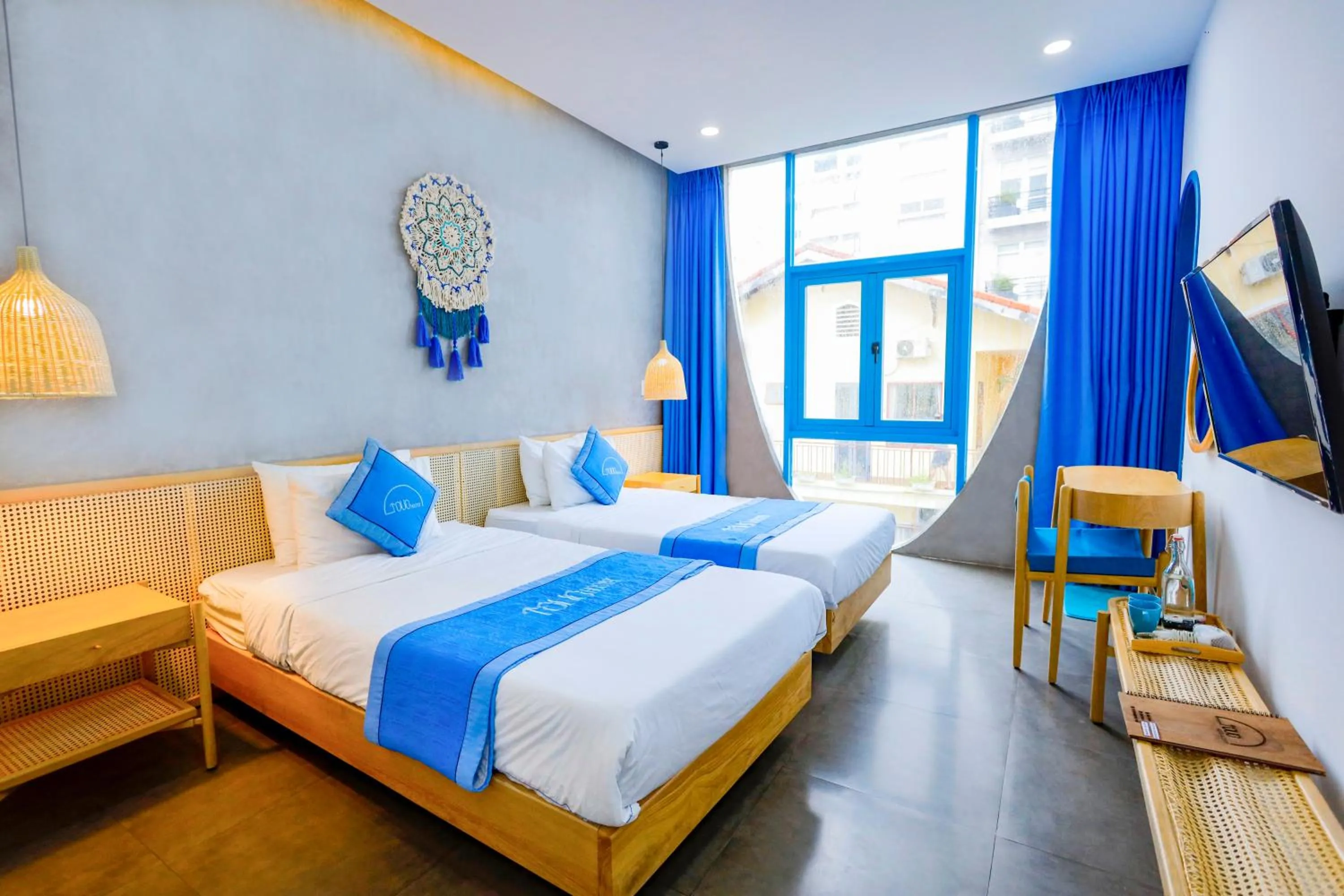 Bed in Tò Vò Hostel Huế