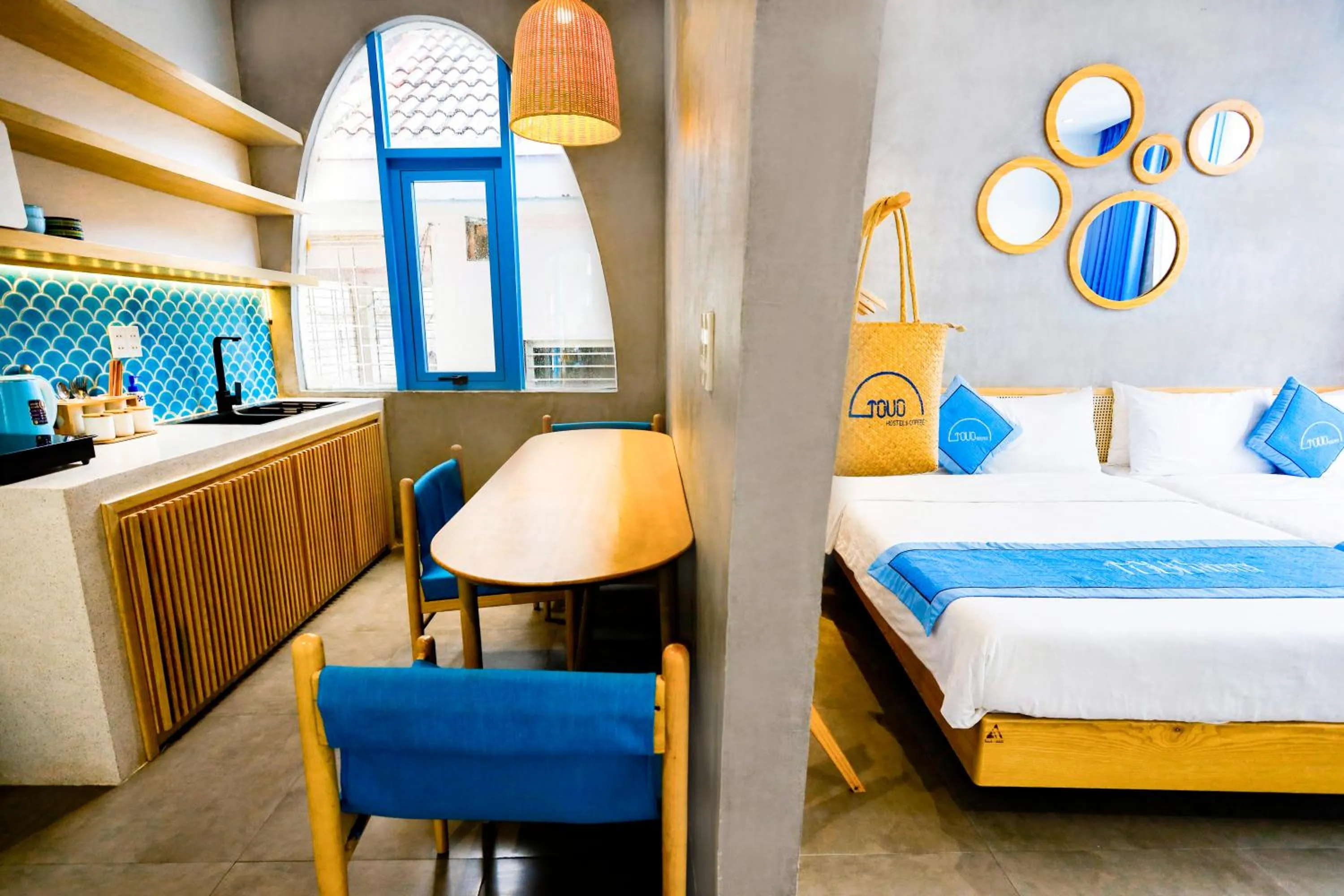 Bed in Tò Vò Hostel Huế