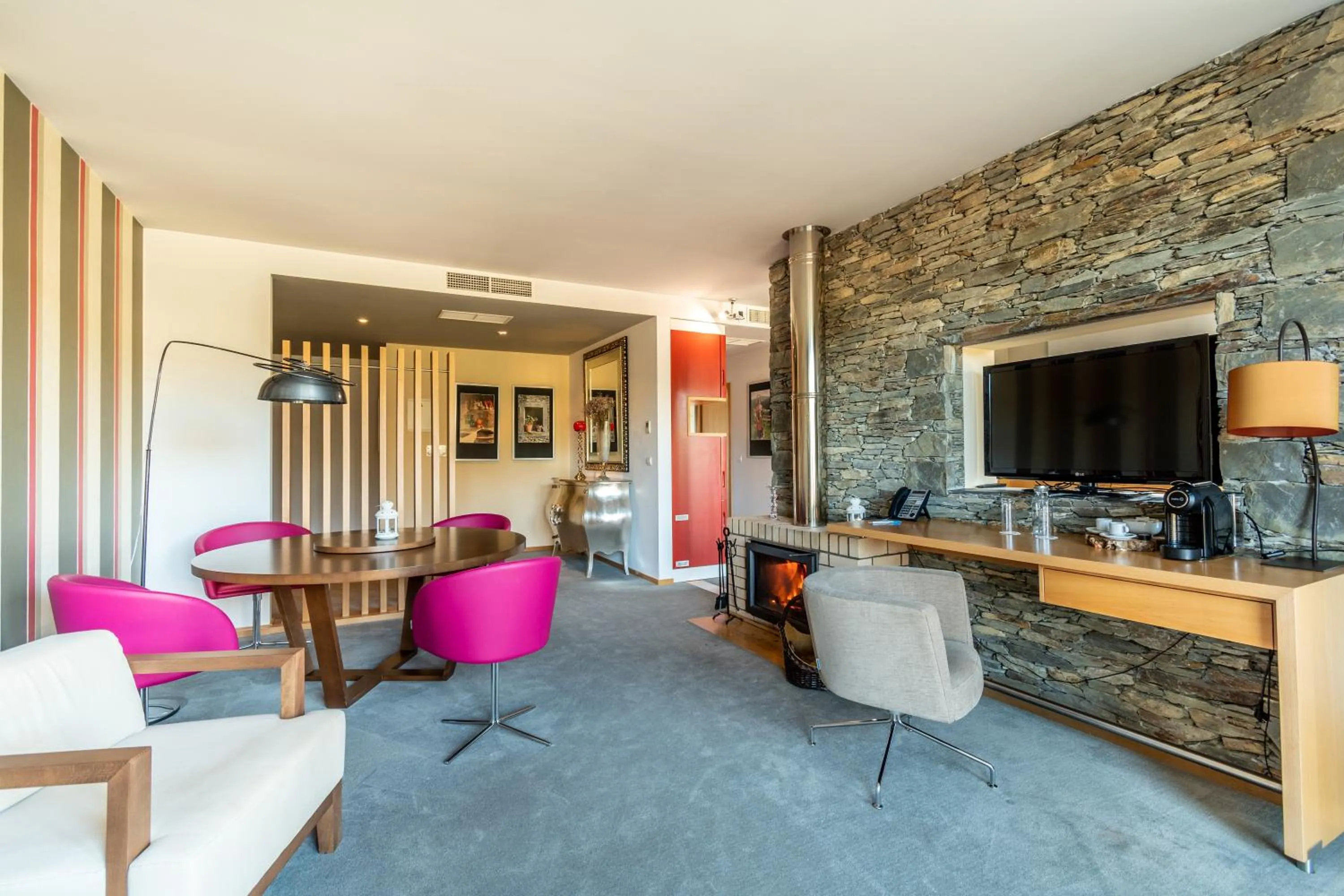 Living room in Hotel Santa Margarida