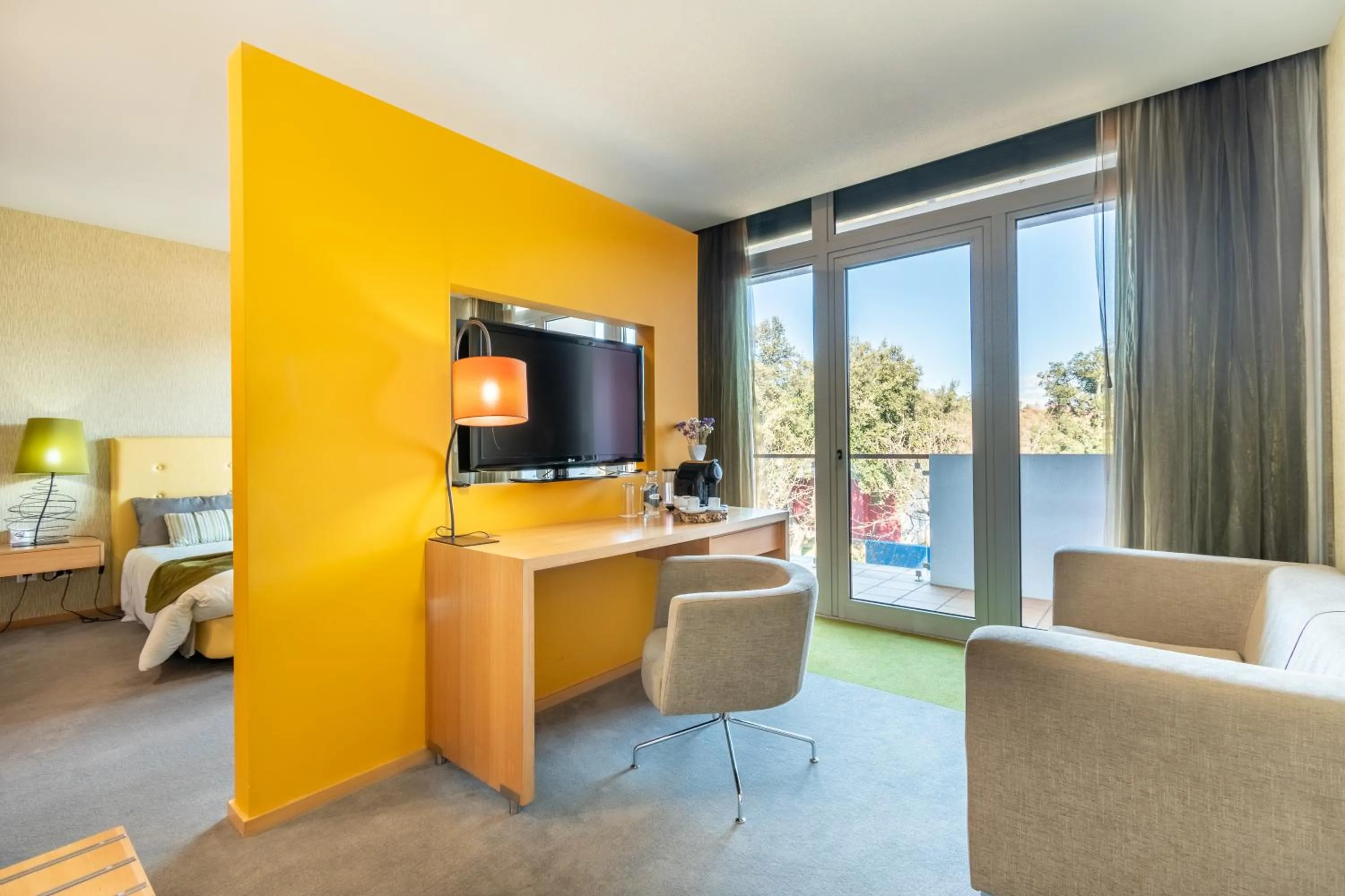 Living room in Hotel Santa Margarida