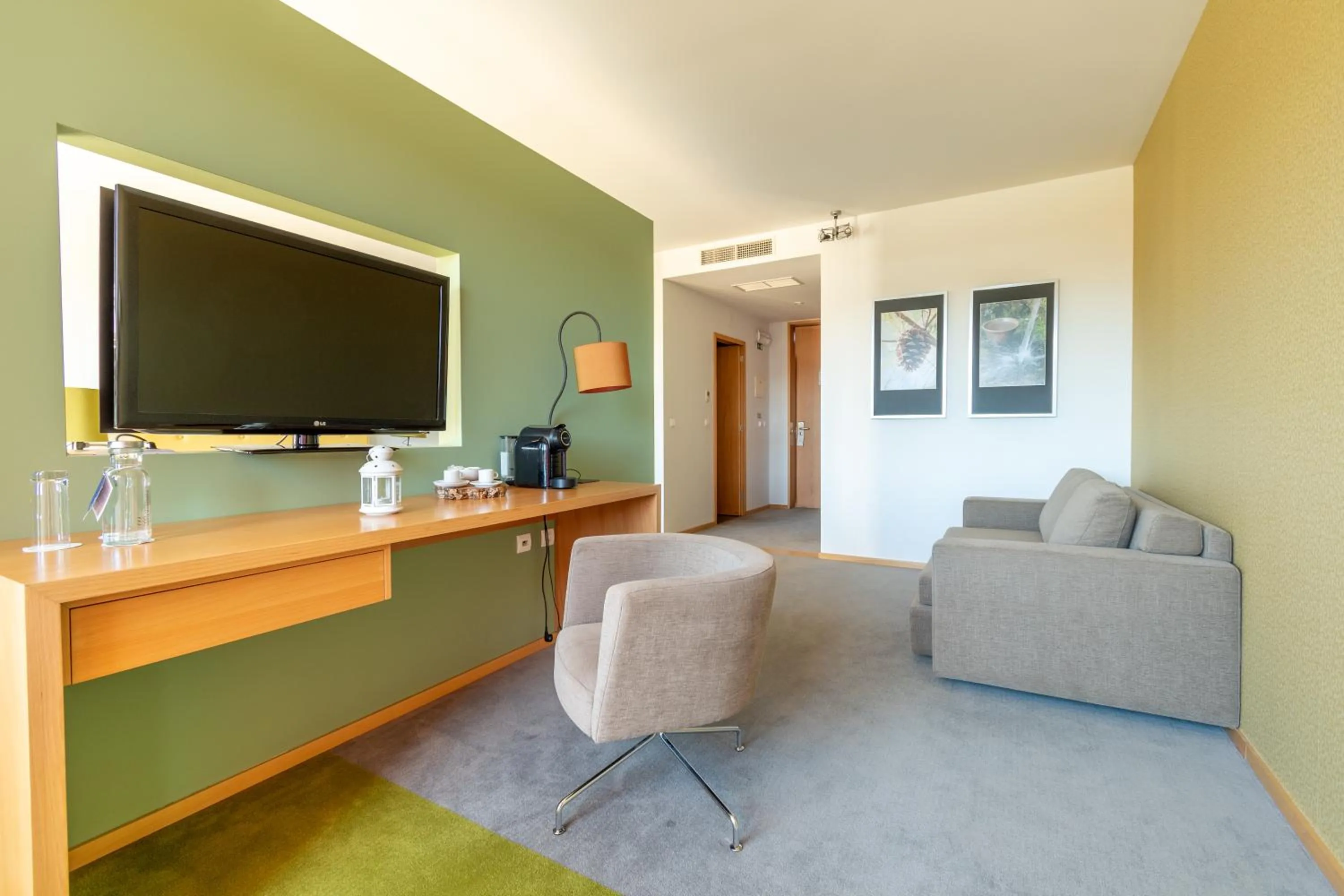 Living room in Hotel Santa Margarida