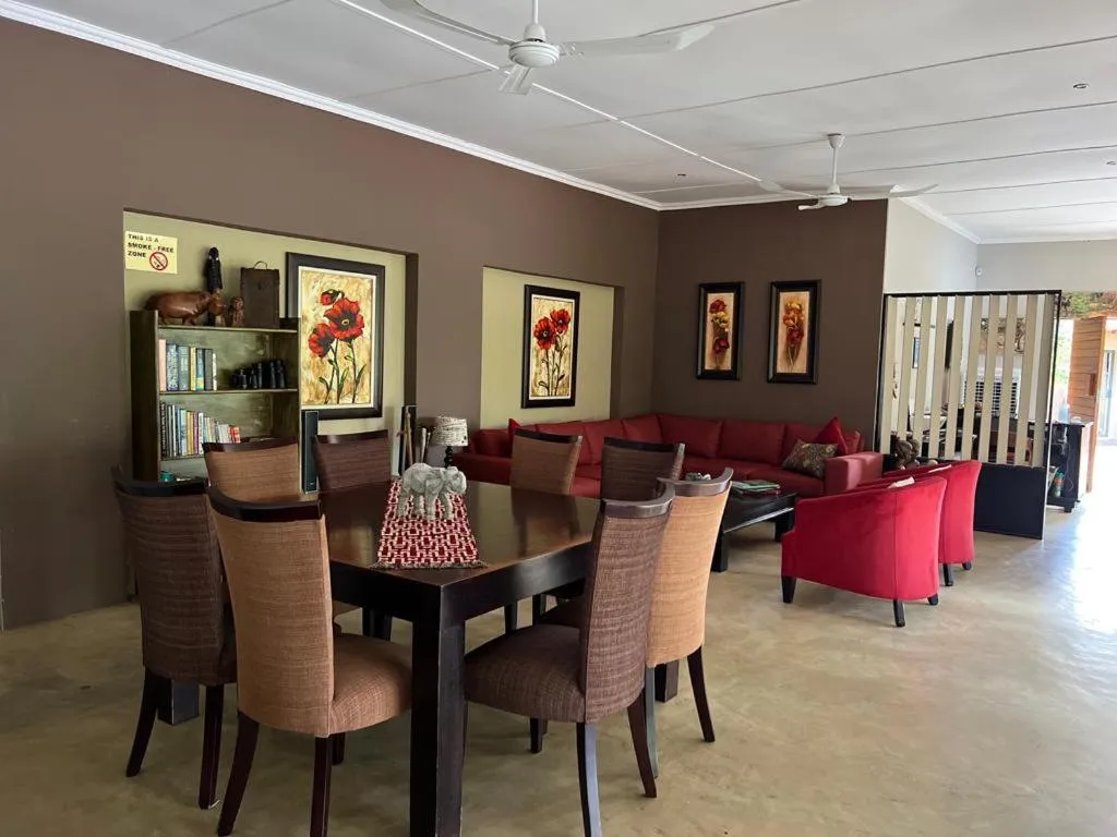 Dining area in Turaco Lodge - No Loadshedding