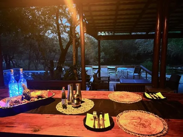 Patio in Turaco Lodge - No Loadshedding