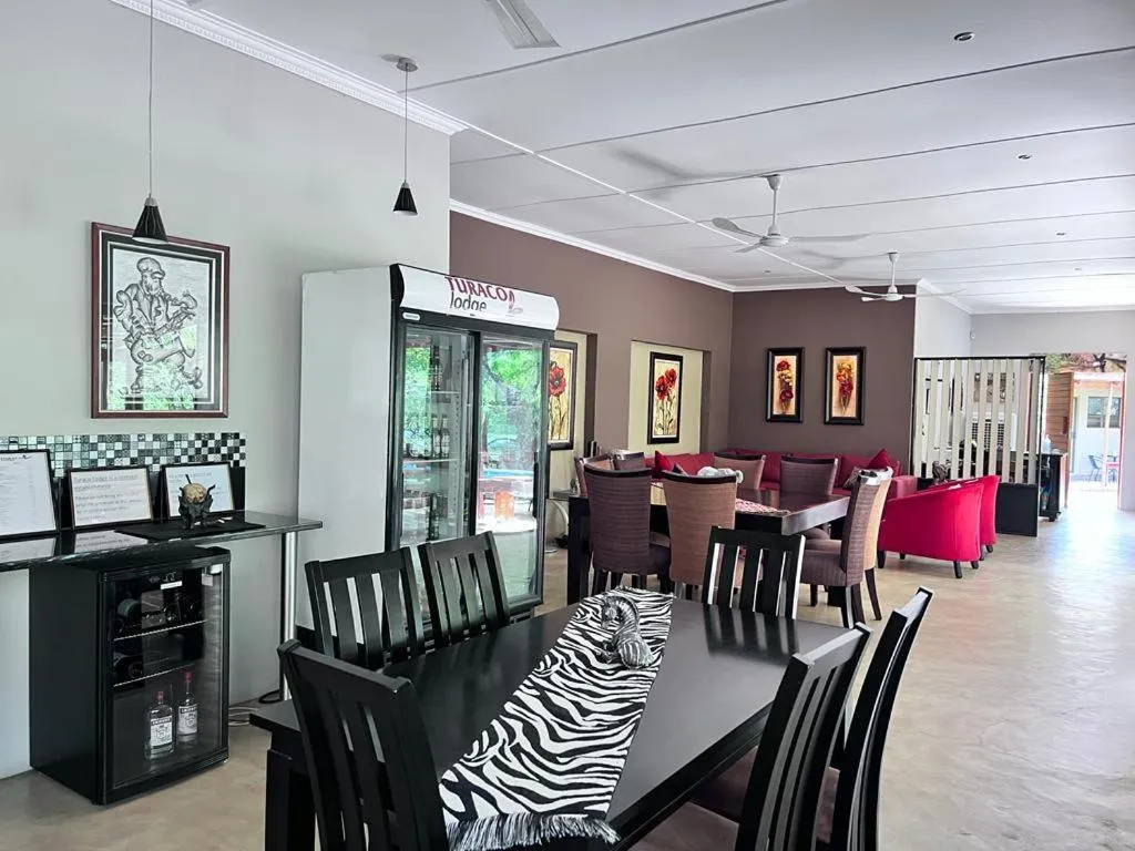 Dining area in Turaco Lodge - No Loadshedding