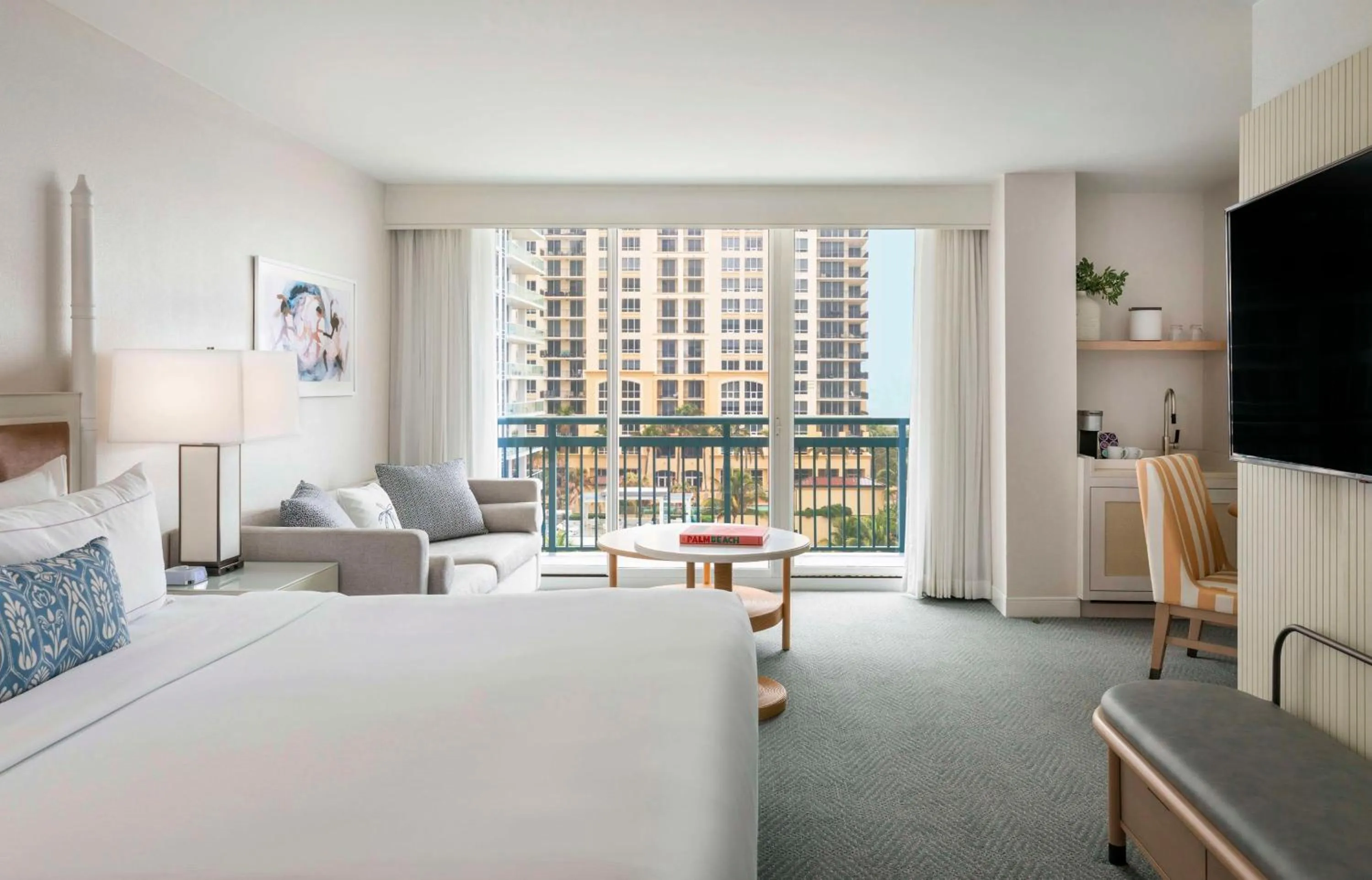 Bed in The Singer Oceanfront Resort, Curio Collection by Hilton