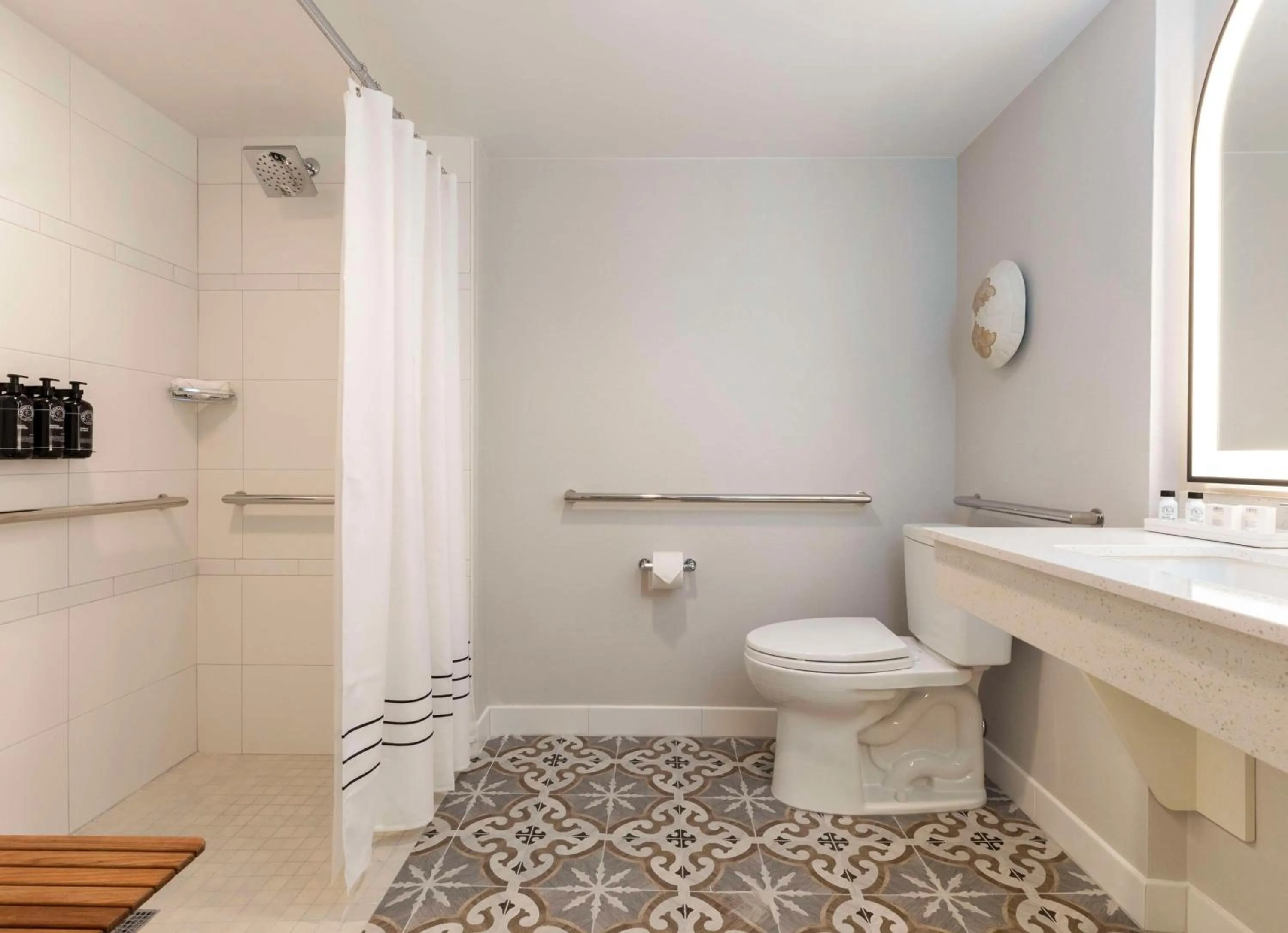 Bathroom in The Singer Oceanfront Resort, Curio Collection by Hilton