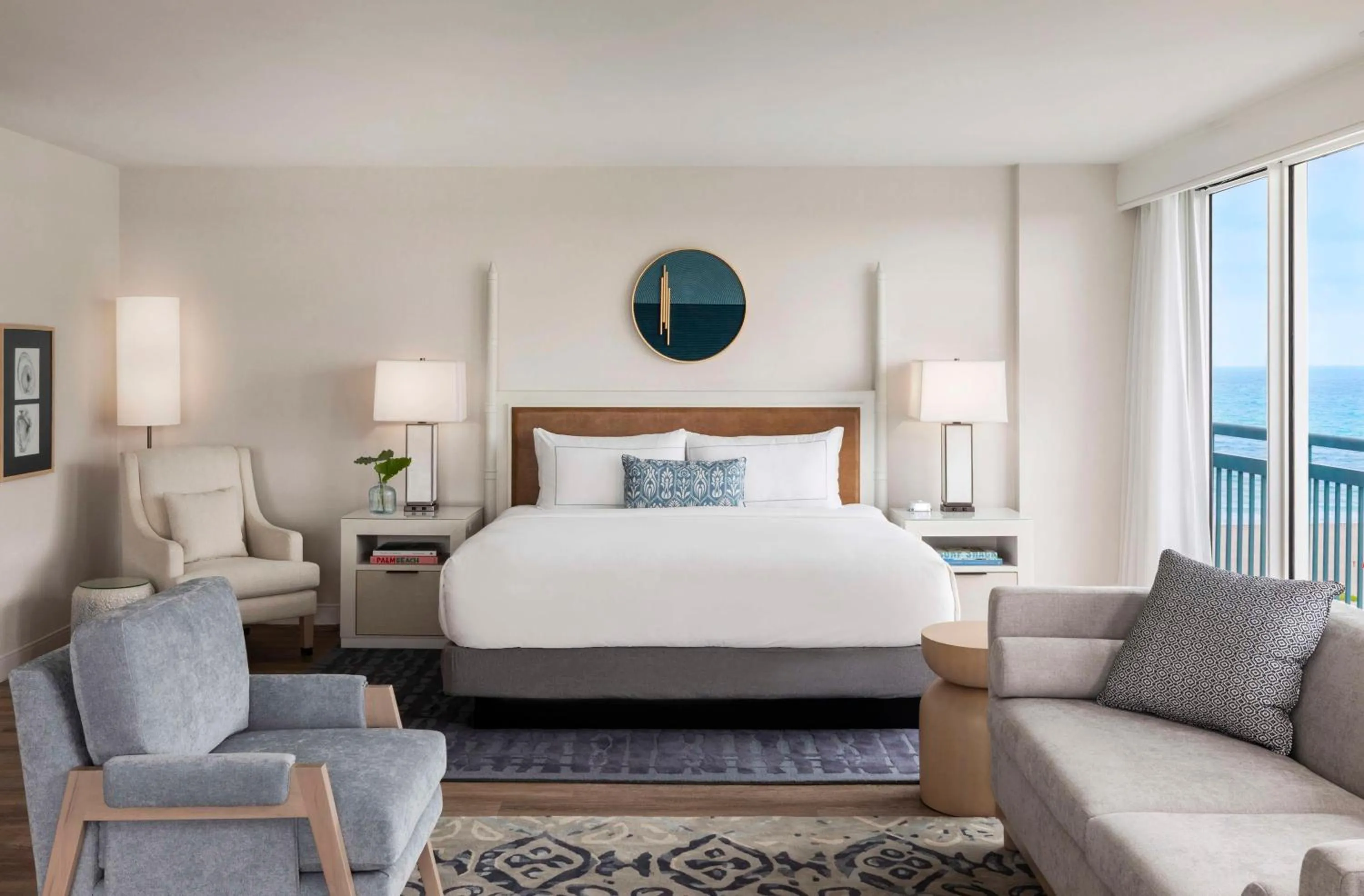 Bed in The Singer Oceanfront Resort, Curio Collection by Hilton