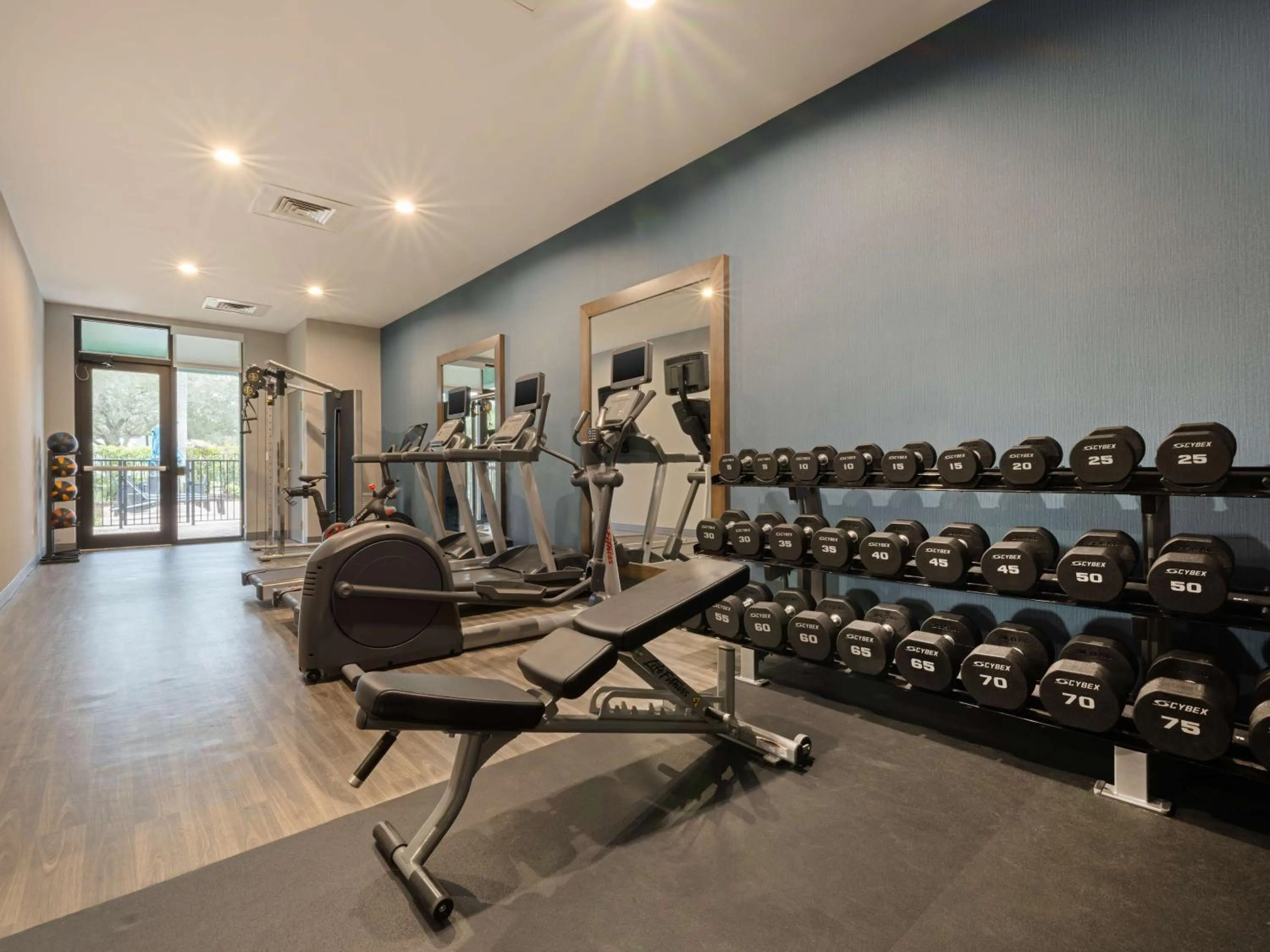 Fitness centre/facilities in Hampton Inn West Palm Beach-Florida Turnpike