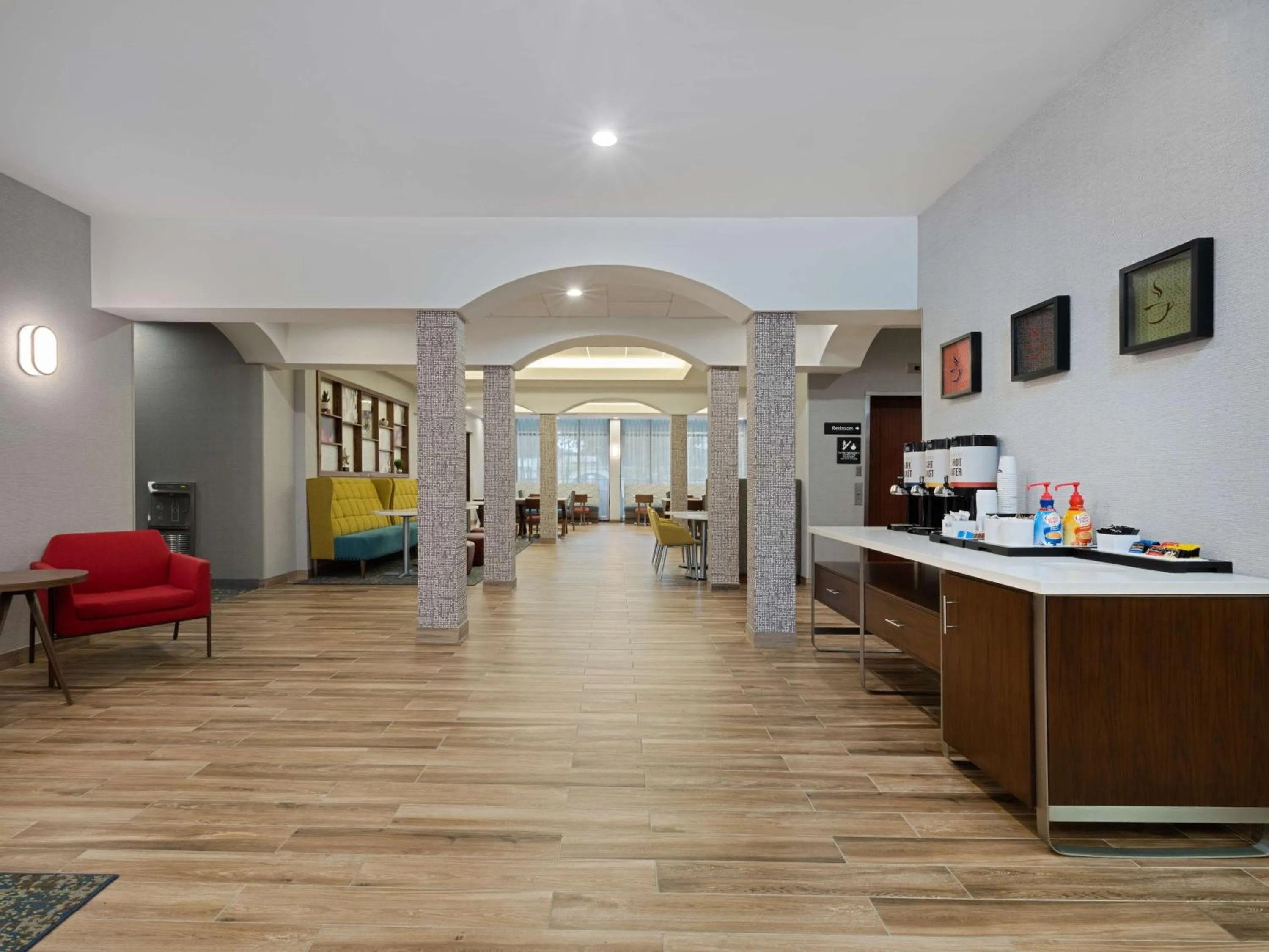 Lobby or reception in Hampton Inn West Palm Beach-Florida Turnpike