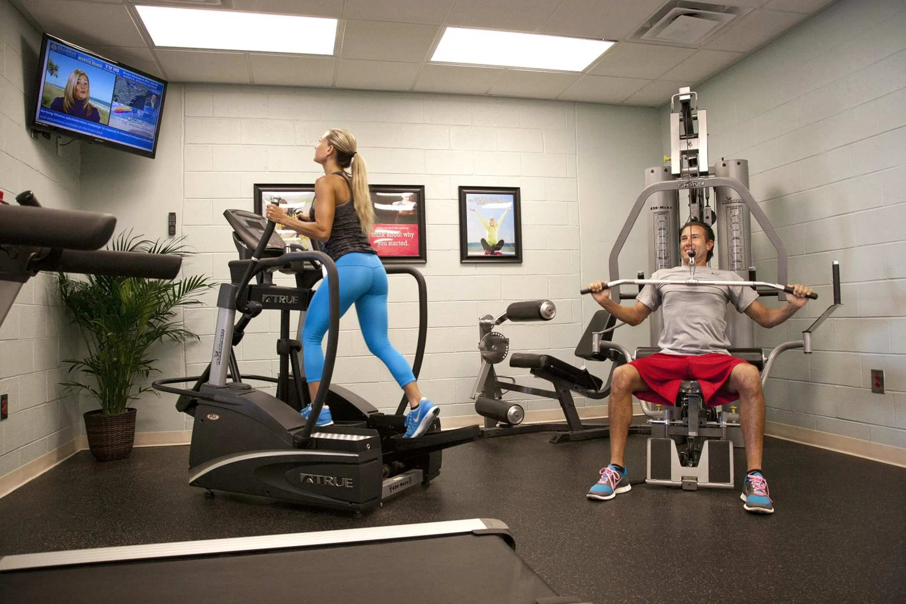 Fitness centre/facilities in Tilghman Beach and Golf Resort
