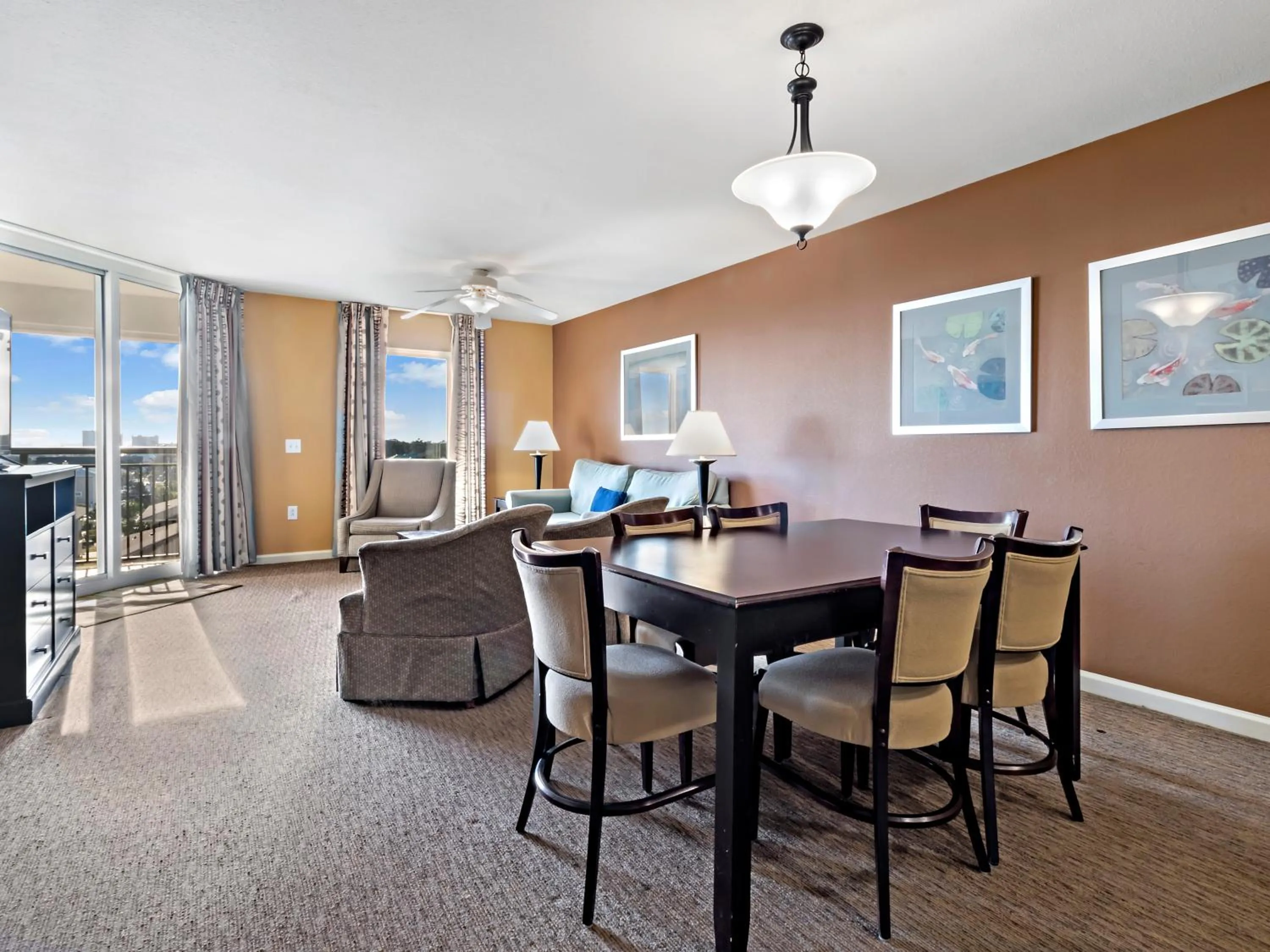 Living room in Tilghman Beach and Golf Resort