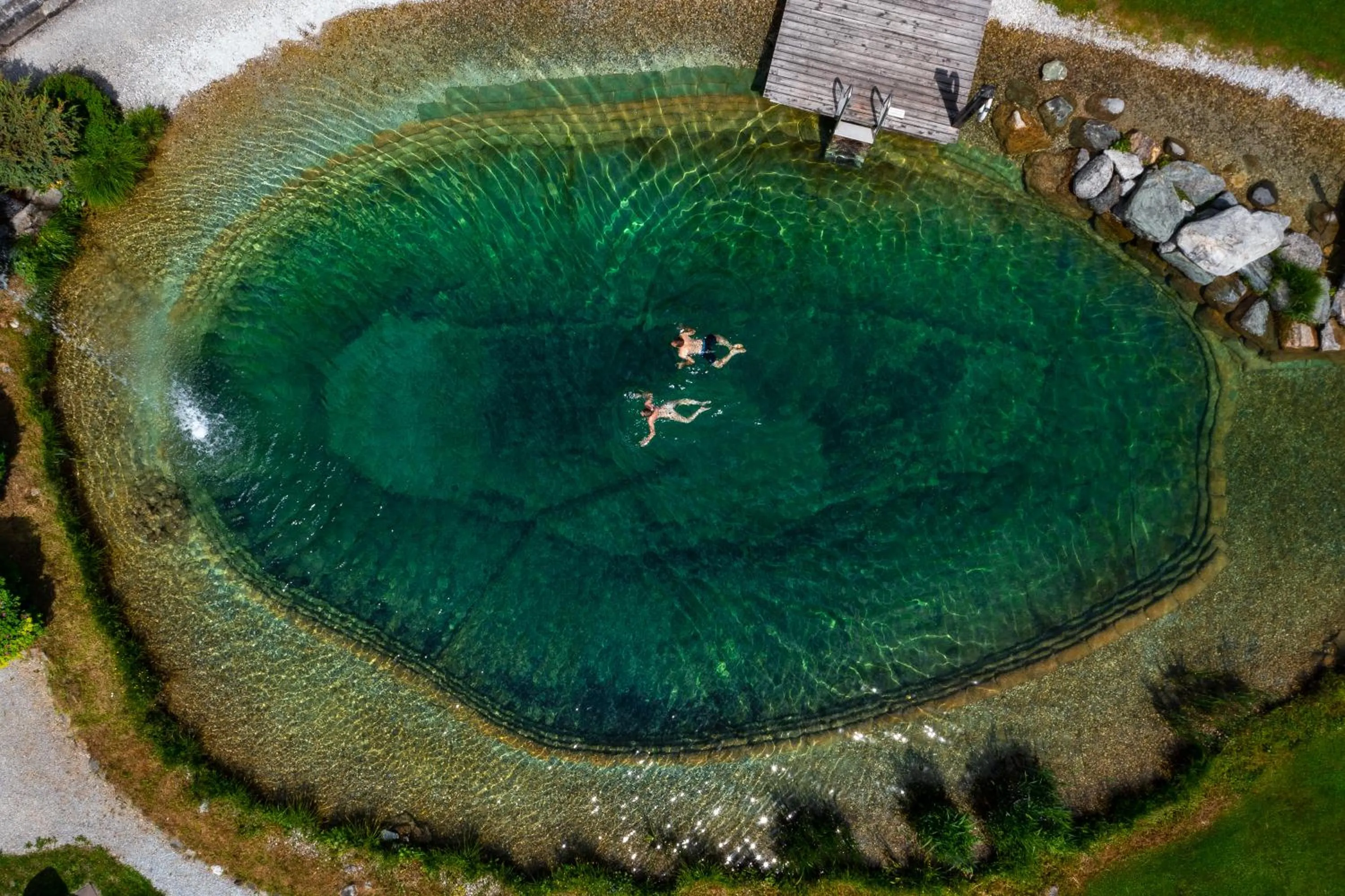 Bird's eye view in Wanderhotel Kirchner