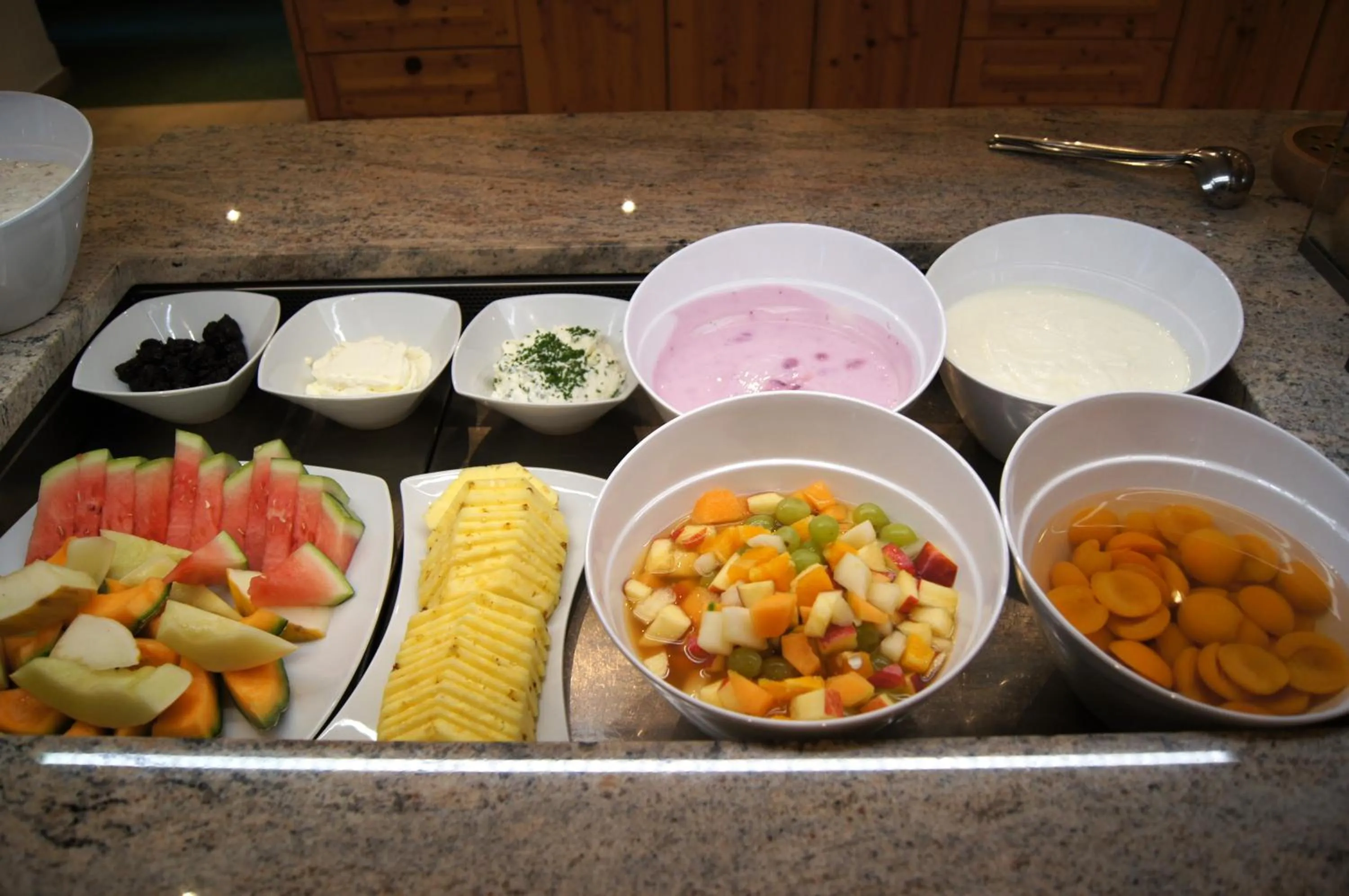 Buffet breakfast in Wanderhotel Kirchner