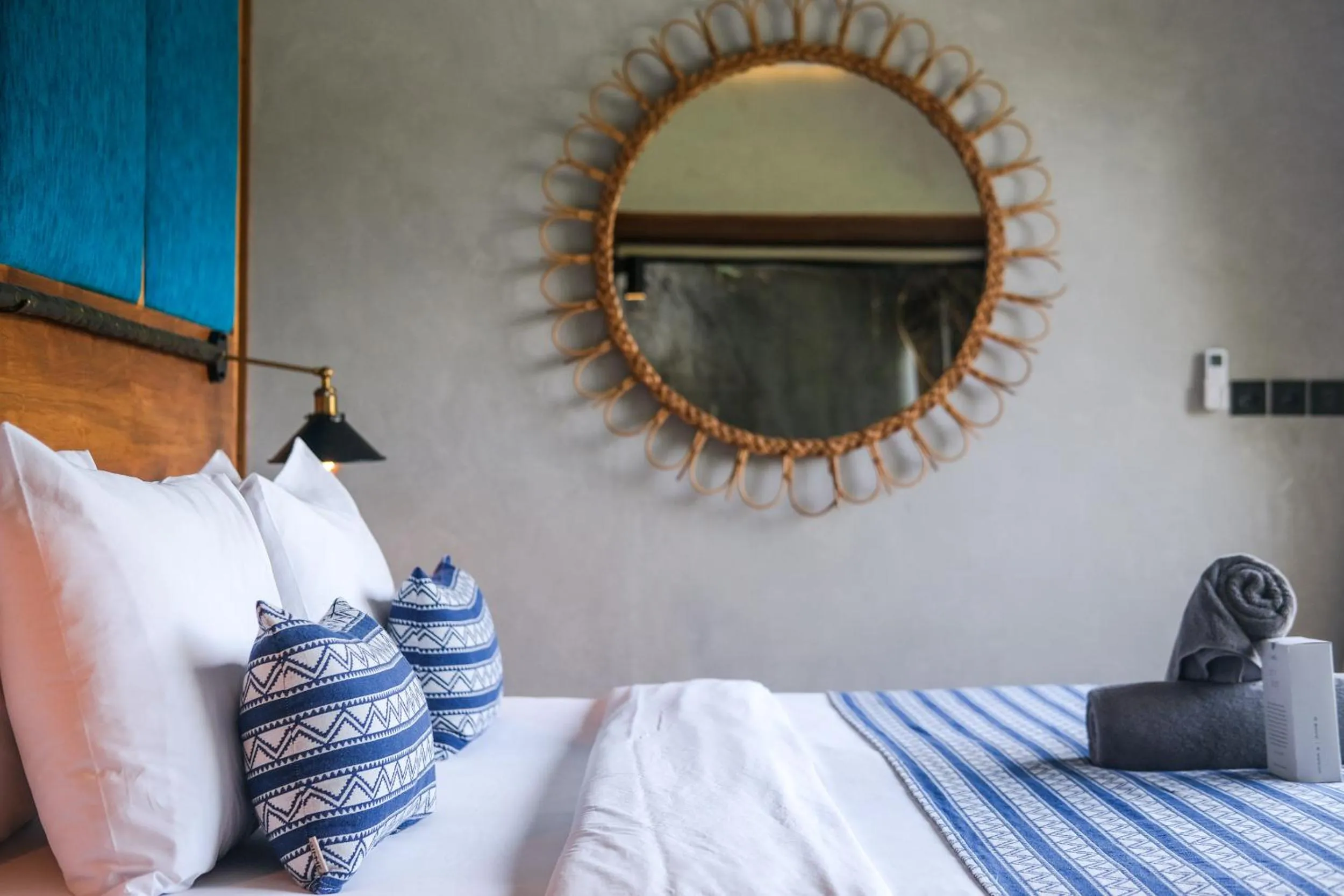 Decorative detail, Bed in The Elementum