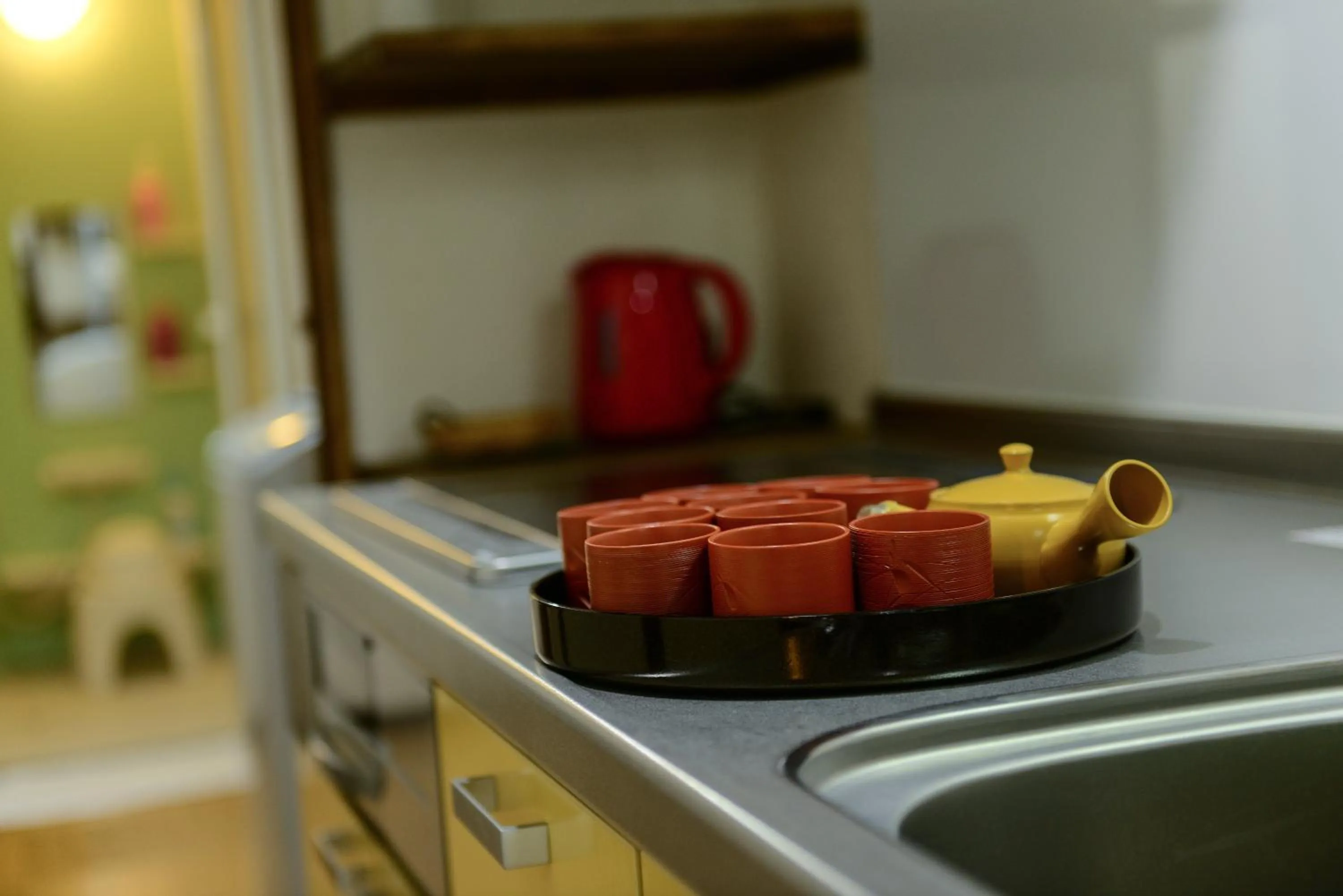 Kitchen or kitchenette in Nishioji TANUKI 西大路 狸
