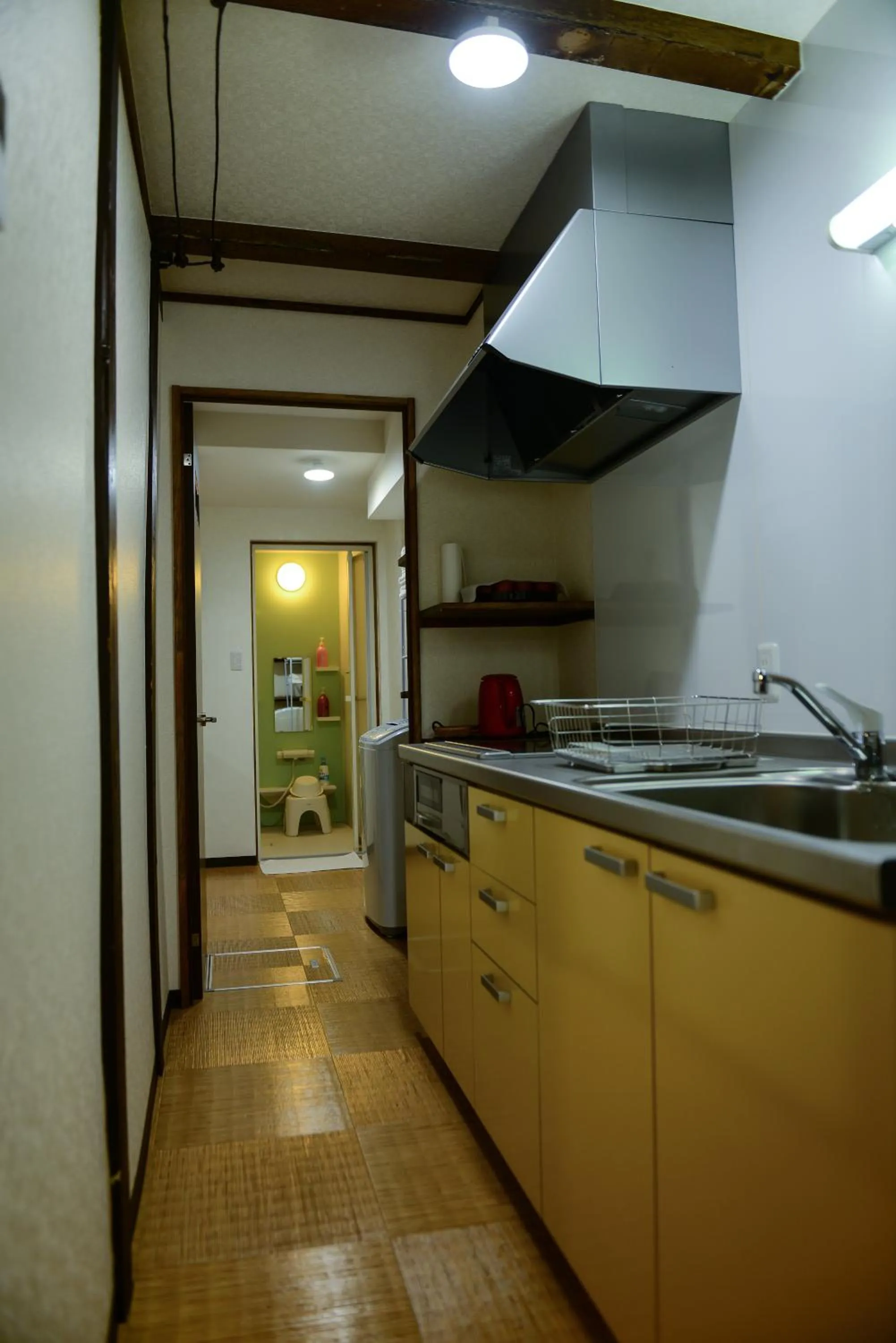 Kitchen or kitchenette in Nishioji TANUKI 西大路 狸