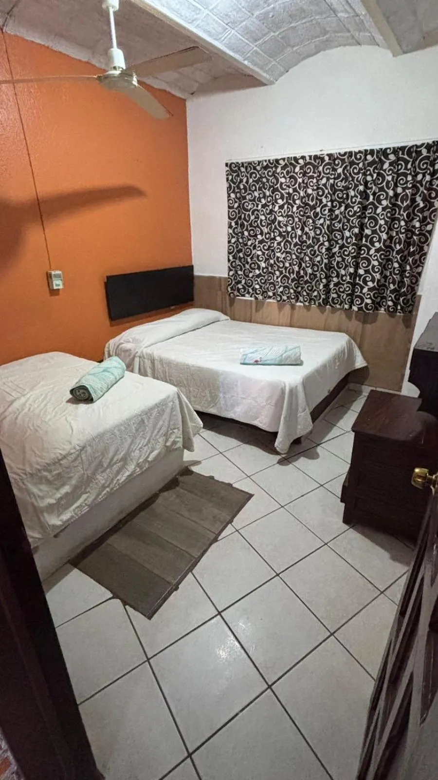 Bedroom, Bed in Bungalows Flamingos