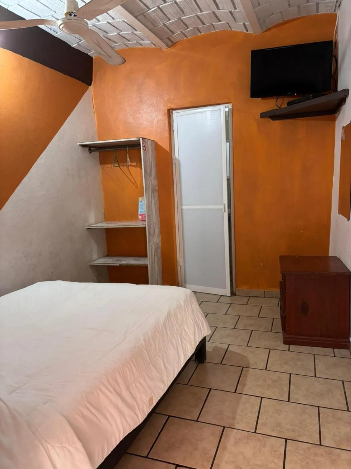 Bed in Bungalows Flamingos