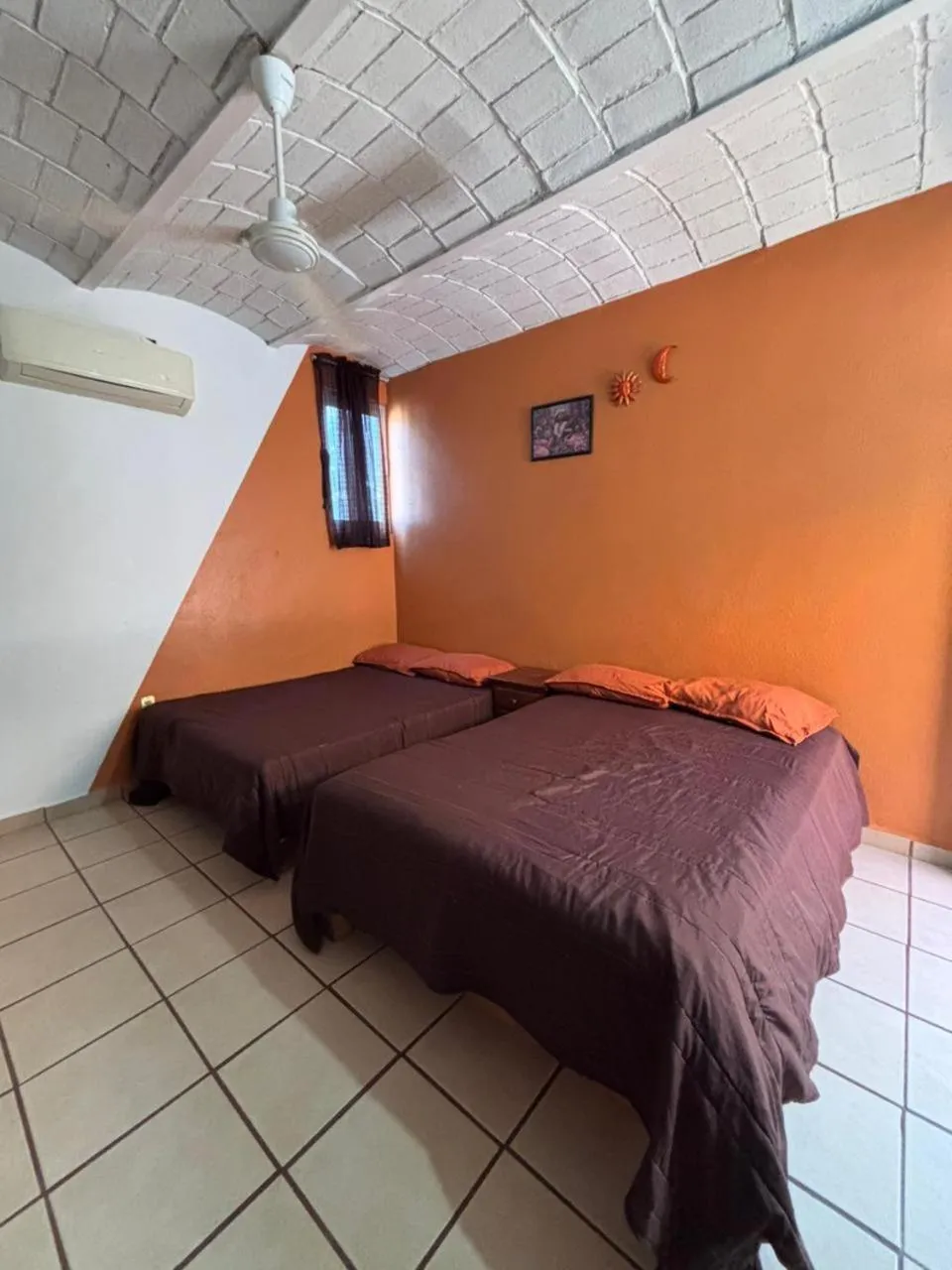 Bedroom, Bed in Bungalows Flamingos