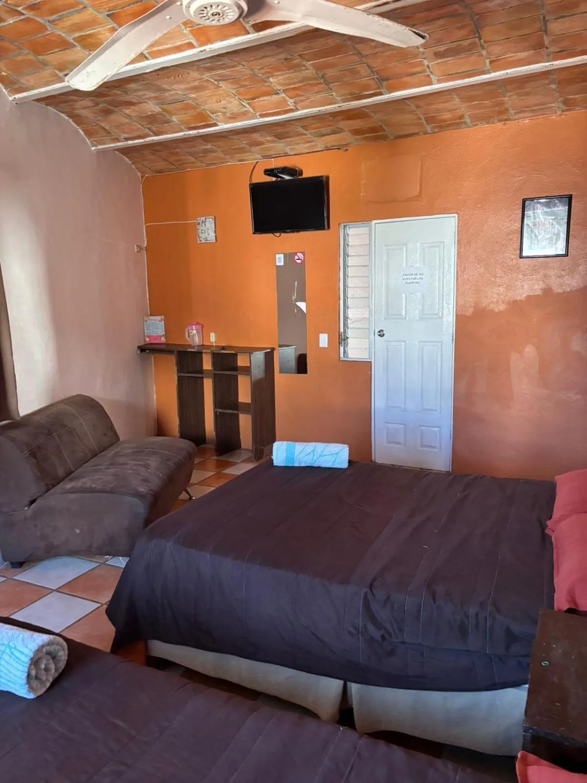 TV and multimedia, Bed in Bungalows Flamingos