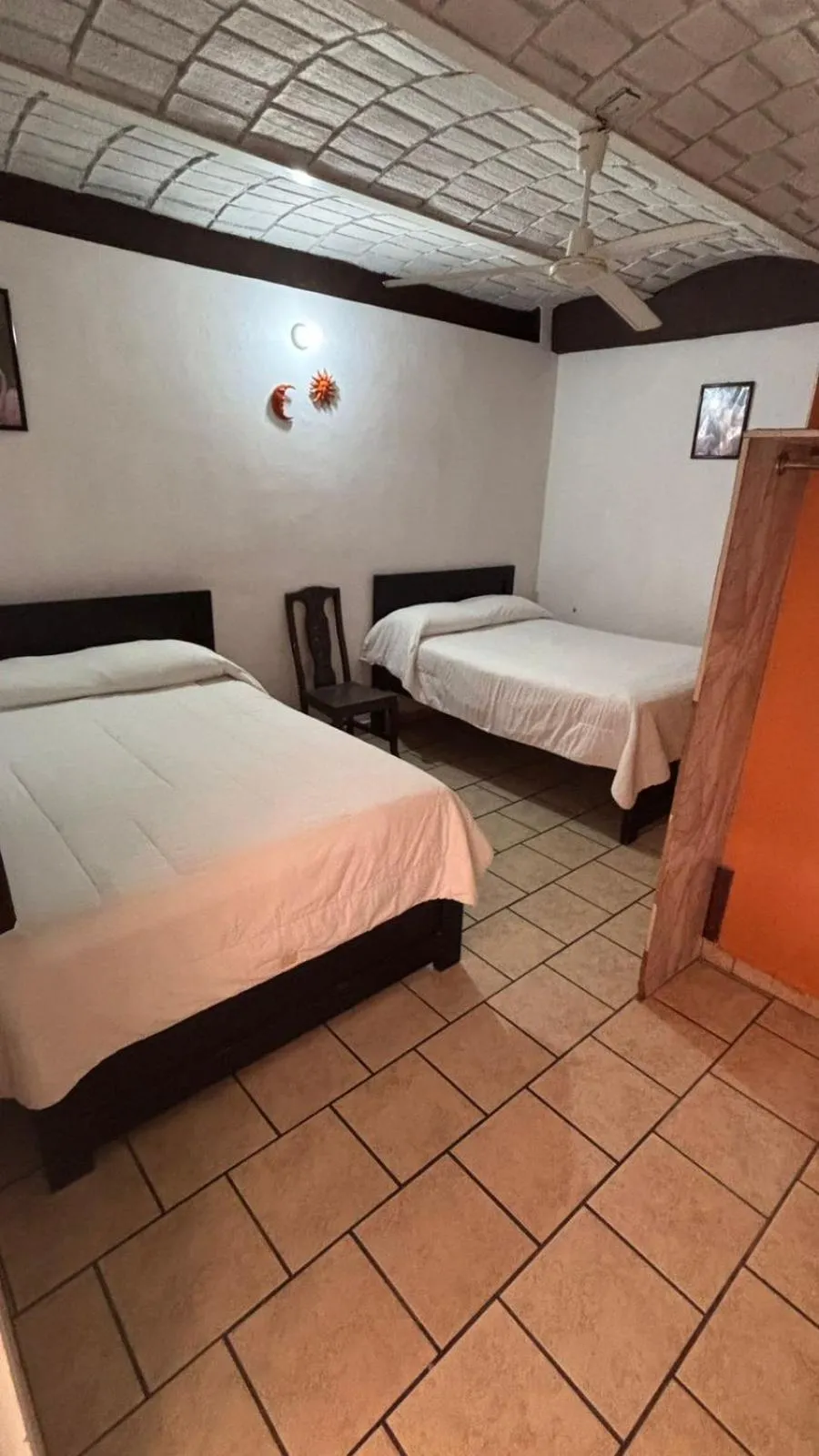 Bedroom, Bed in Bungalows Flamingos