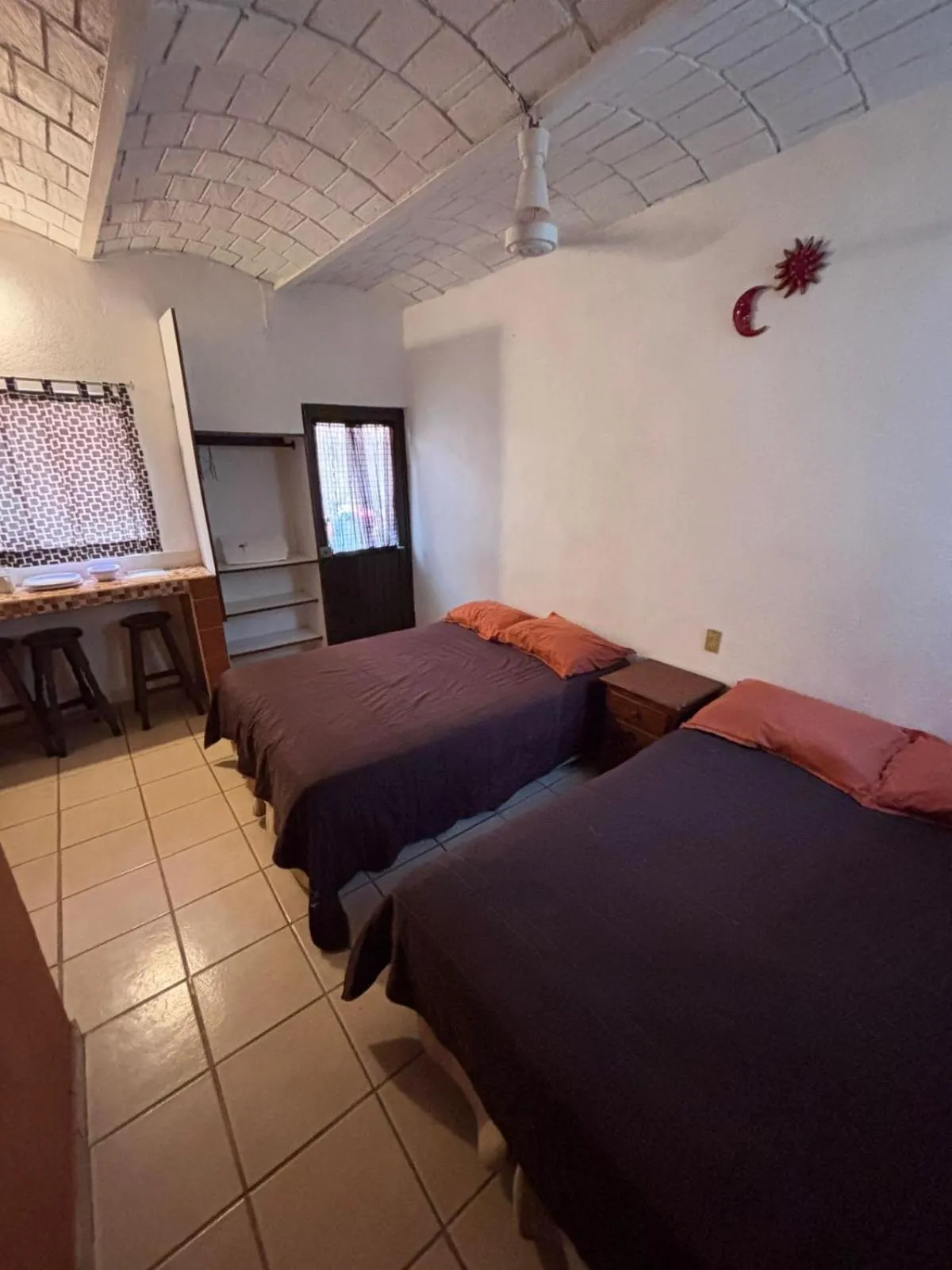 Bedroom, Bed in Bungalows Flamingos